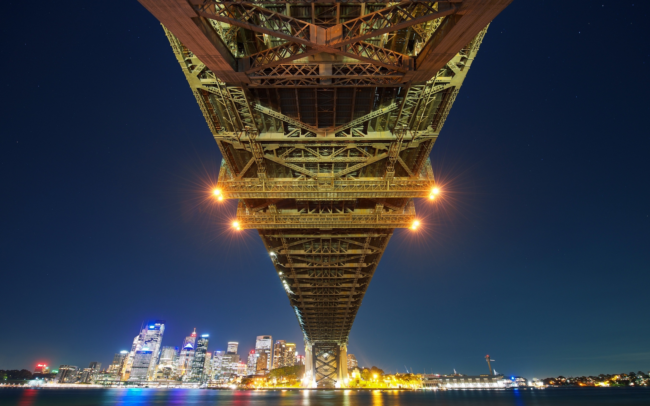 2560x1600 Sydney Bay Bridge Wallpaper in jpg format for free download, Desktop