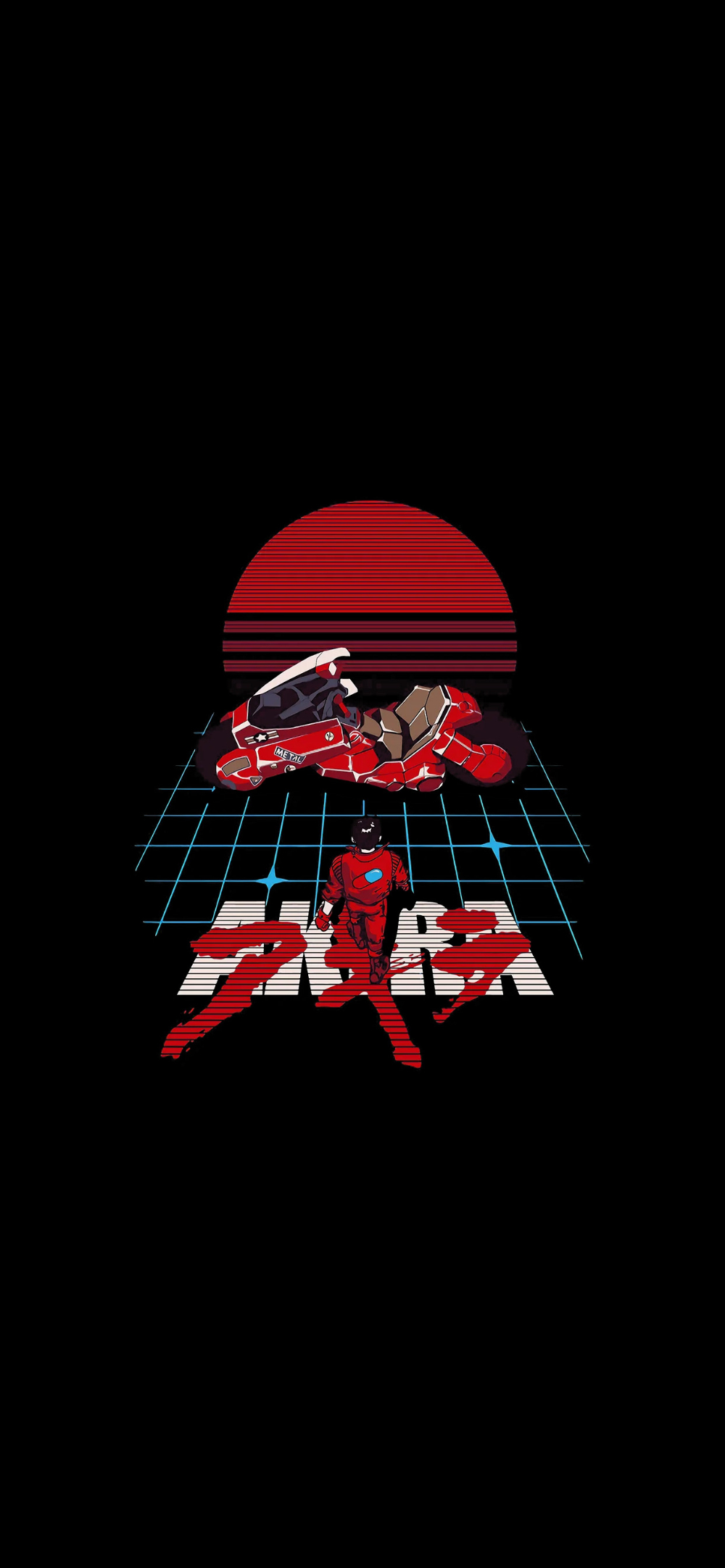 1000x2170 Akira iphone wallpaper black. Akira, Anime wallpaper, iPhone wallpaper, Phone