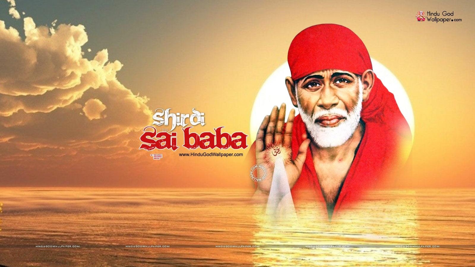 1600x900 Elegant Sai Baba HD Wallpaper 1366x768. Wallpaper HD, Desktop