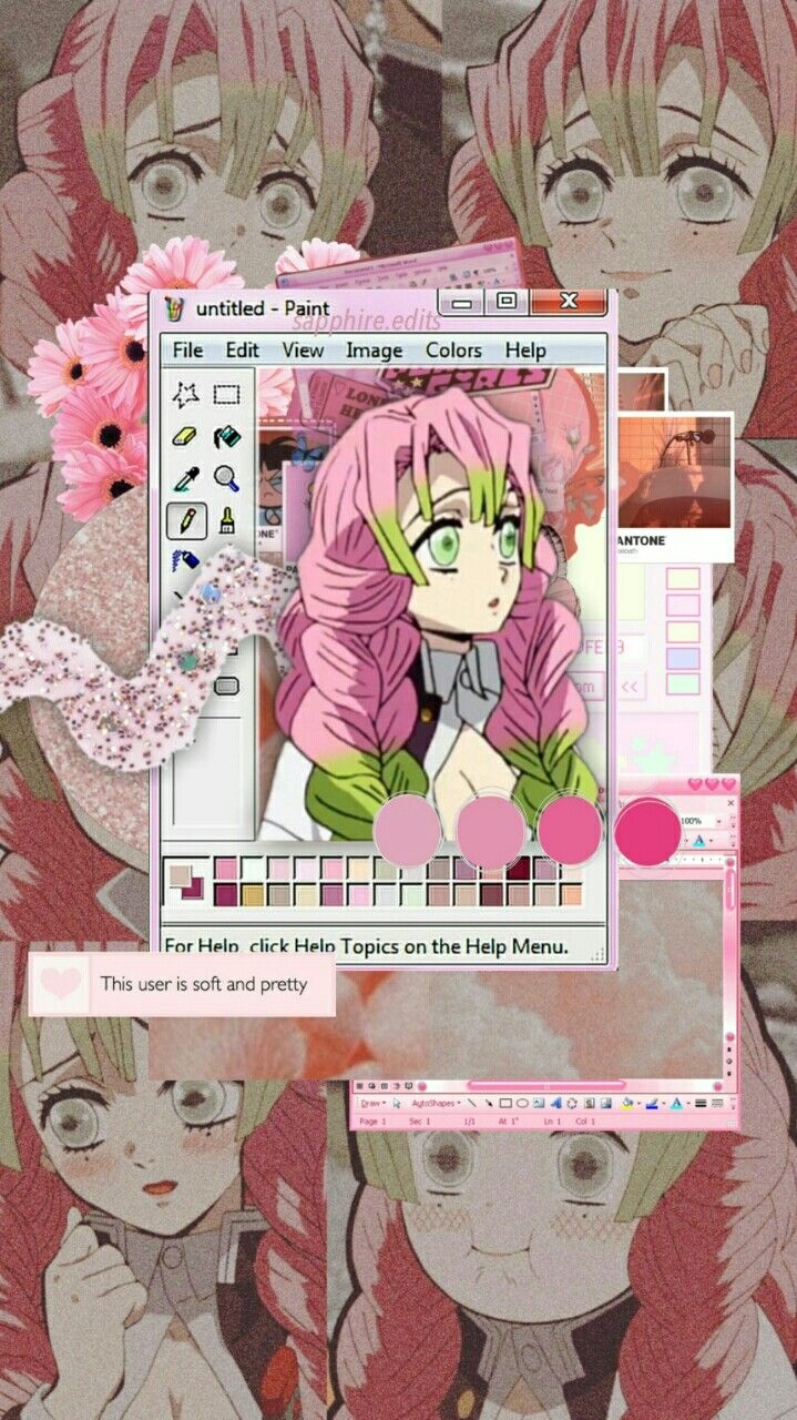 720x1280 mitsuri kanroji edit, Phone