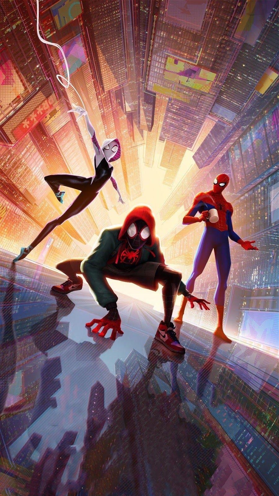 900x1600 Spider Man: Into The Spider Verse Textless. Avengers, Phone