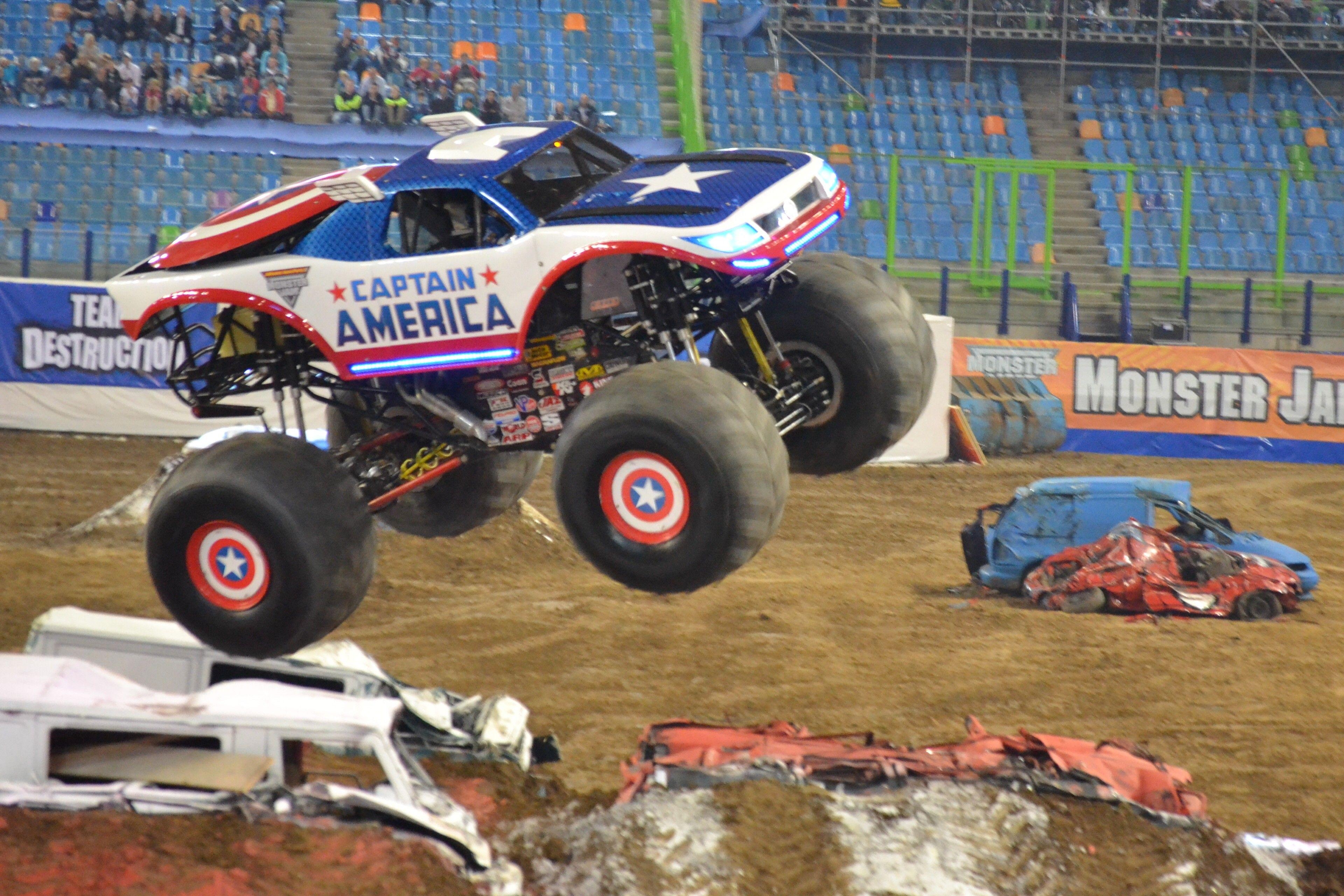 3840x2560 Monster Jam Captain America  #monster jam, Desktop