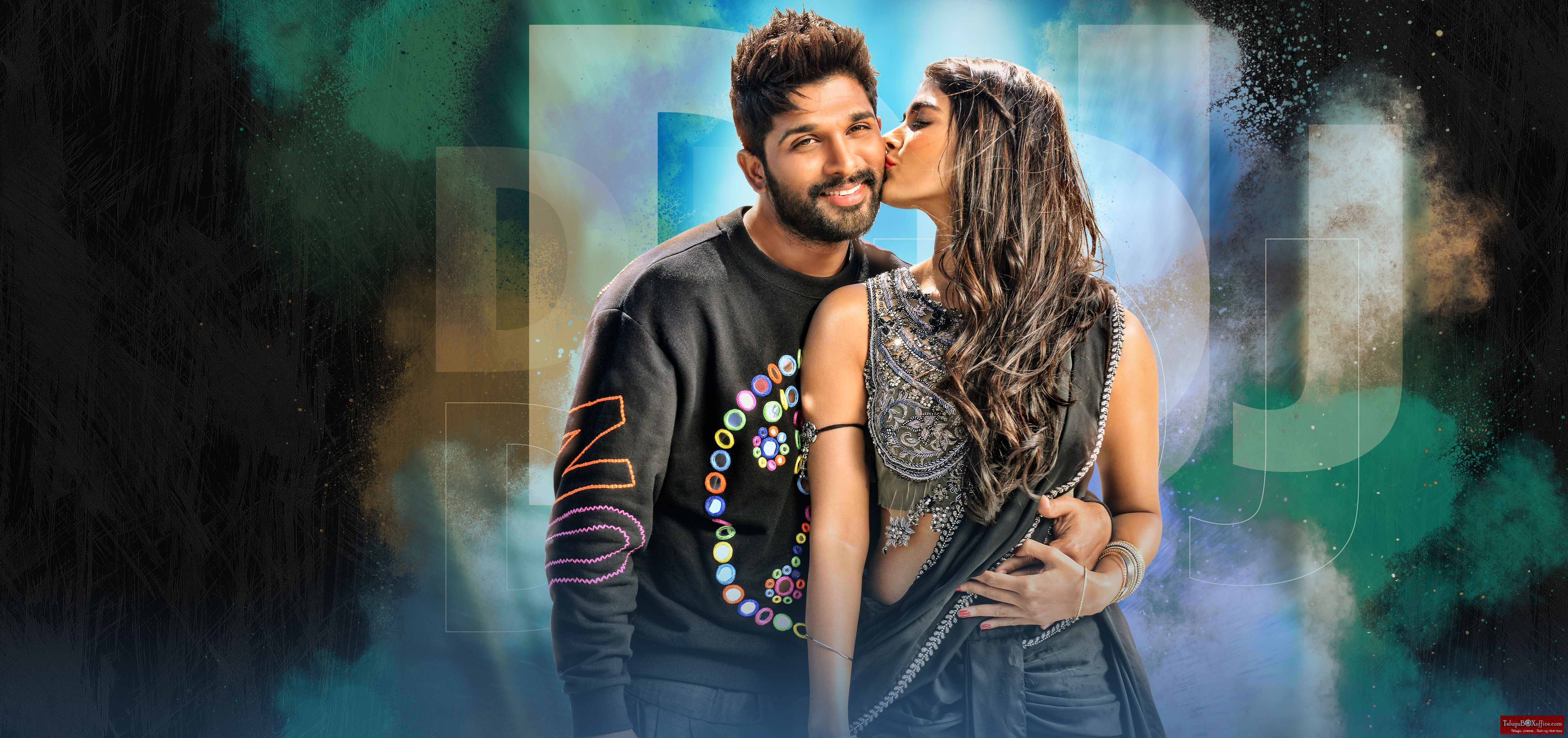 6000x2830 Allu Arjun And Pooja Hegde HD.teahub.io, Dual Screen