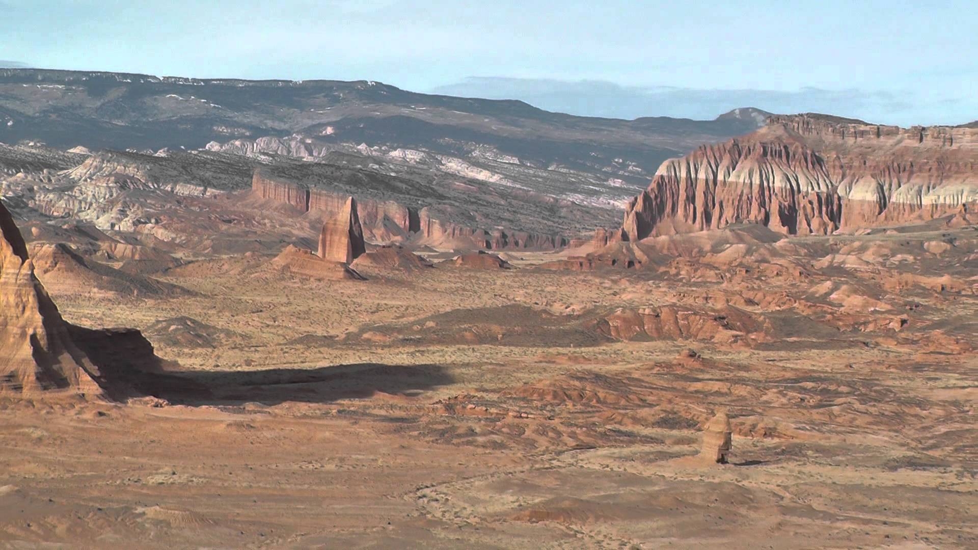 1920x1080 Cathedral Valley Overlook, Capitol Reef National Park in Utah, Desktop