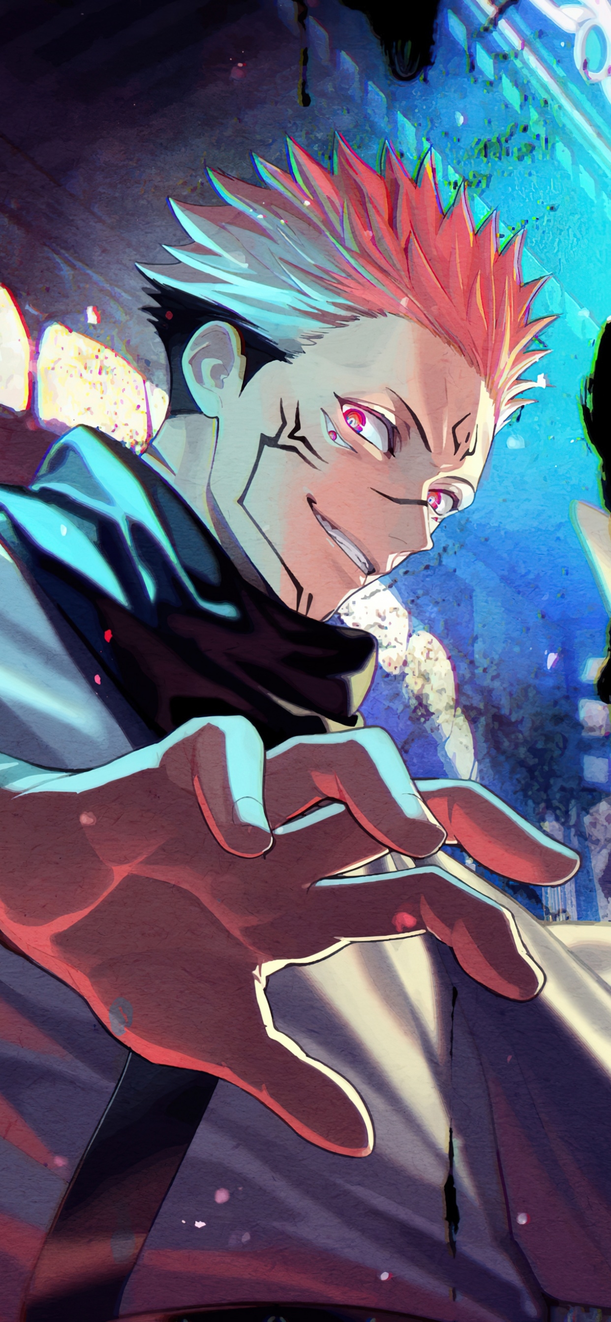 1250x2690 Jujutsu Kaisen Wallpaper 4K, Sukuna, Phone