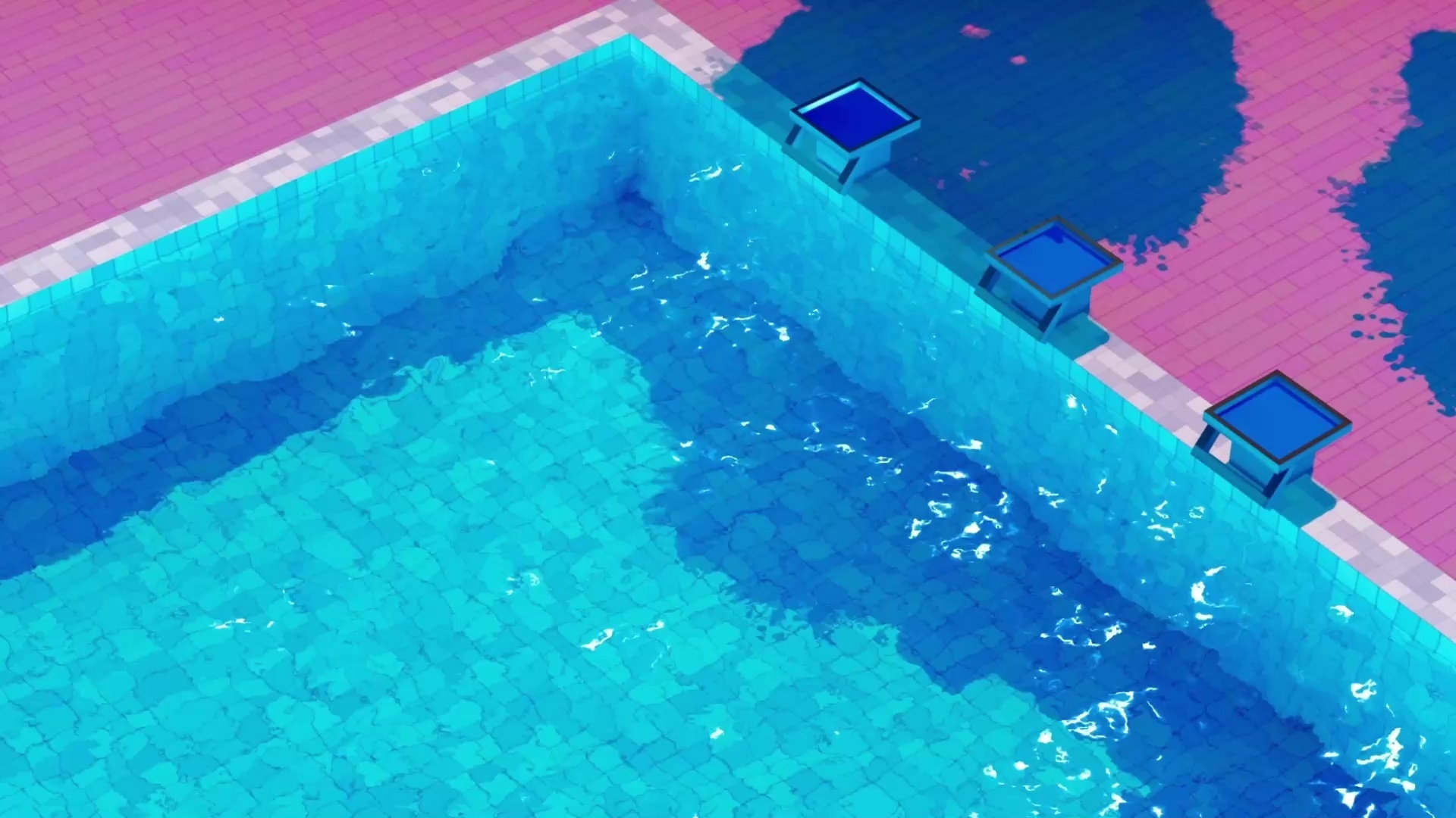 1920x1080 Water Ripples At Swimming Pool Live Wallpaper, Desktop