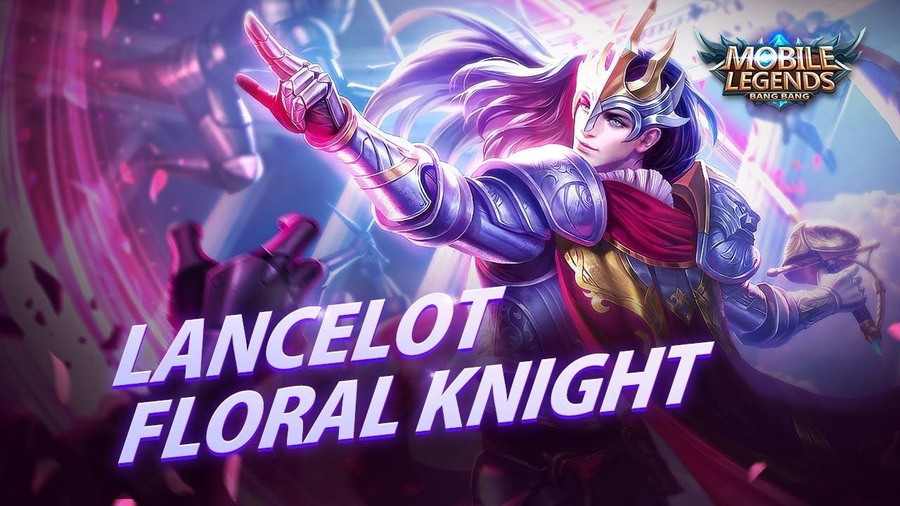 1280x720 Lancelot New Skin. Floral Knight. Mobile Legends: Bang Bang, Desktop