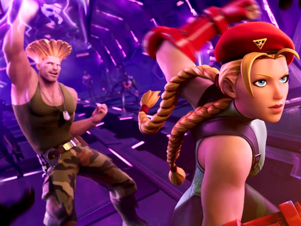 1030x770 Street Fighter's Guile and Cammy come to Fortnite video game as skins in Season 7, Desktop