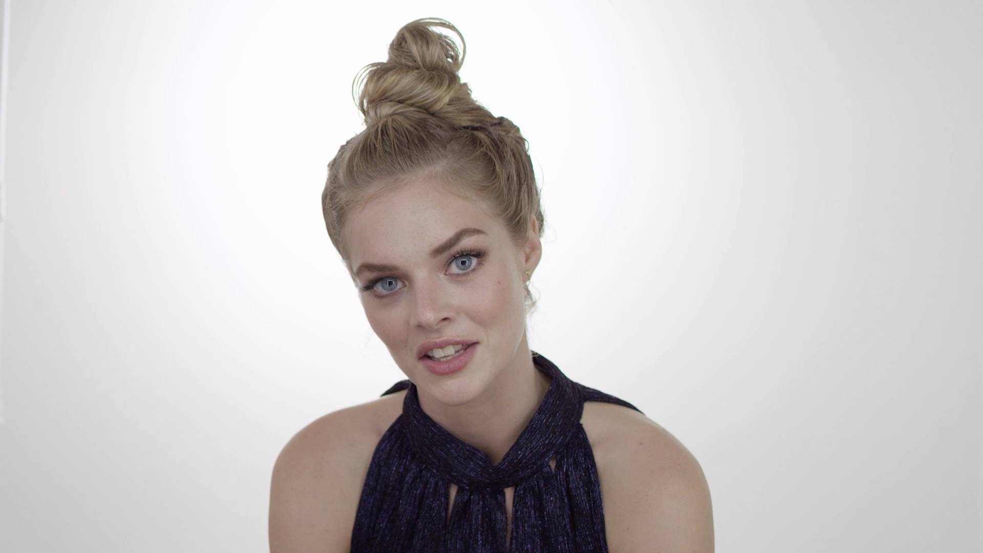 1920x1080 Samara Weaving Models This Season's Must Try Makeup Trends, Desktop