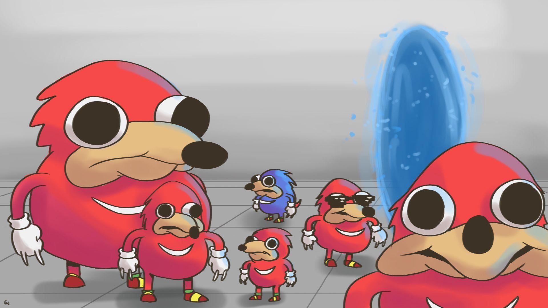 1920x1080 Ugandan Knuckles by CapaciousSpace on Newgrounds, Desktop