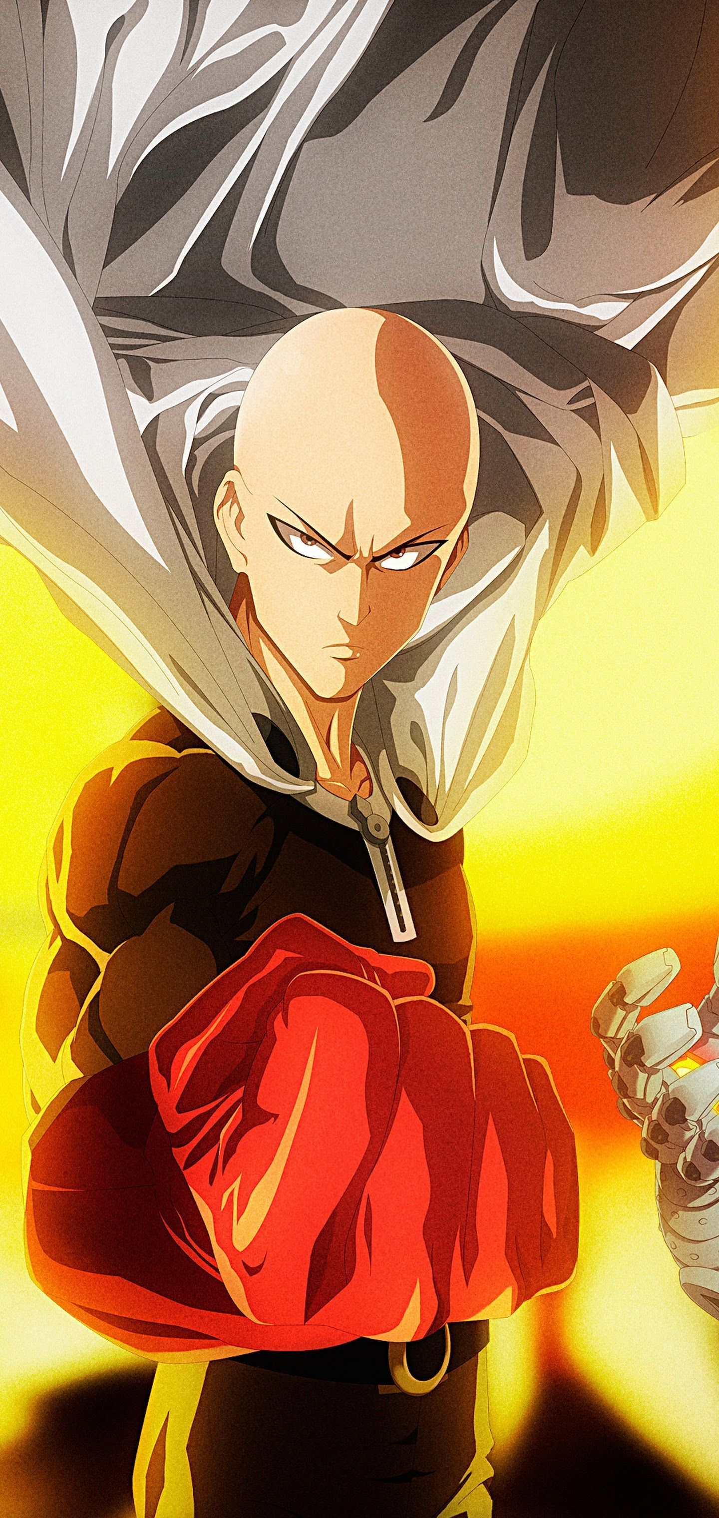 1440x3040 One Punch Man iPhone Wallpaper Free One Punch Man iPhone Background, Phone