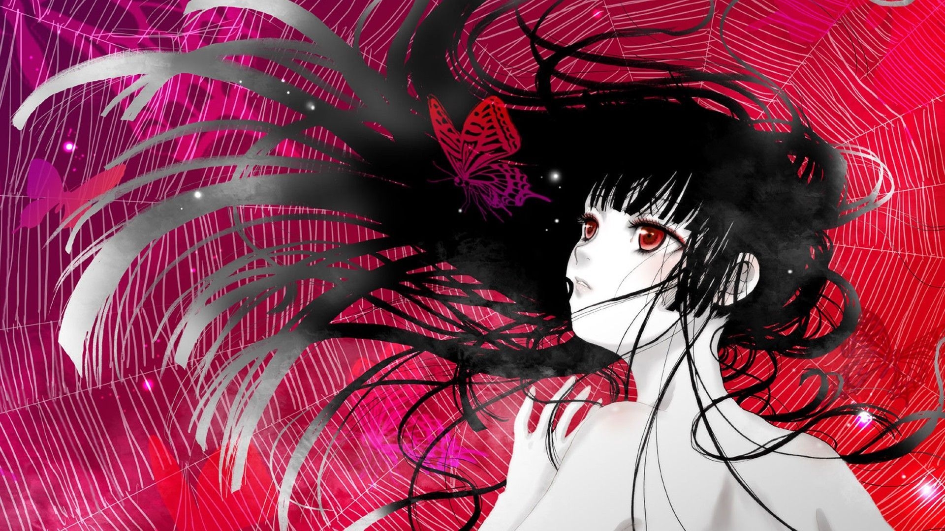 1920x1080 Jigoku Shoujo Wallpaper by kidou. Anime wallpaper, Anime, Jigoku shōjo, Desktop