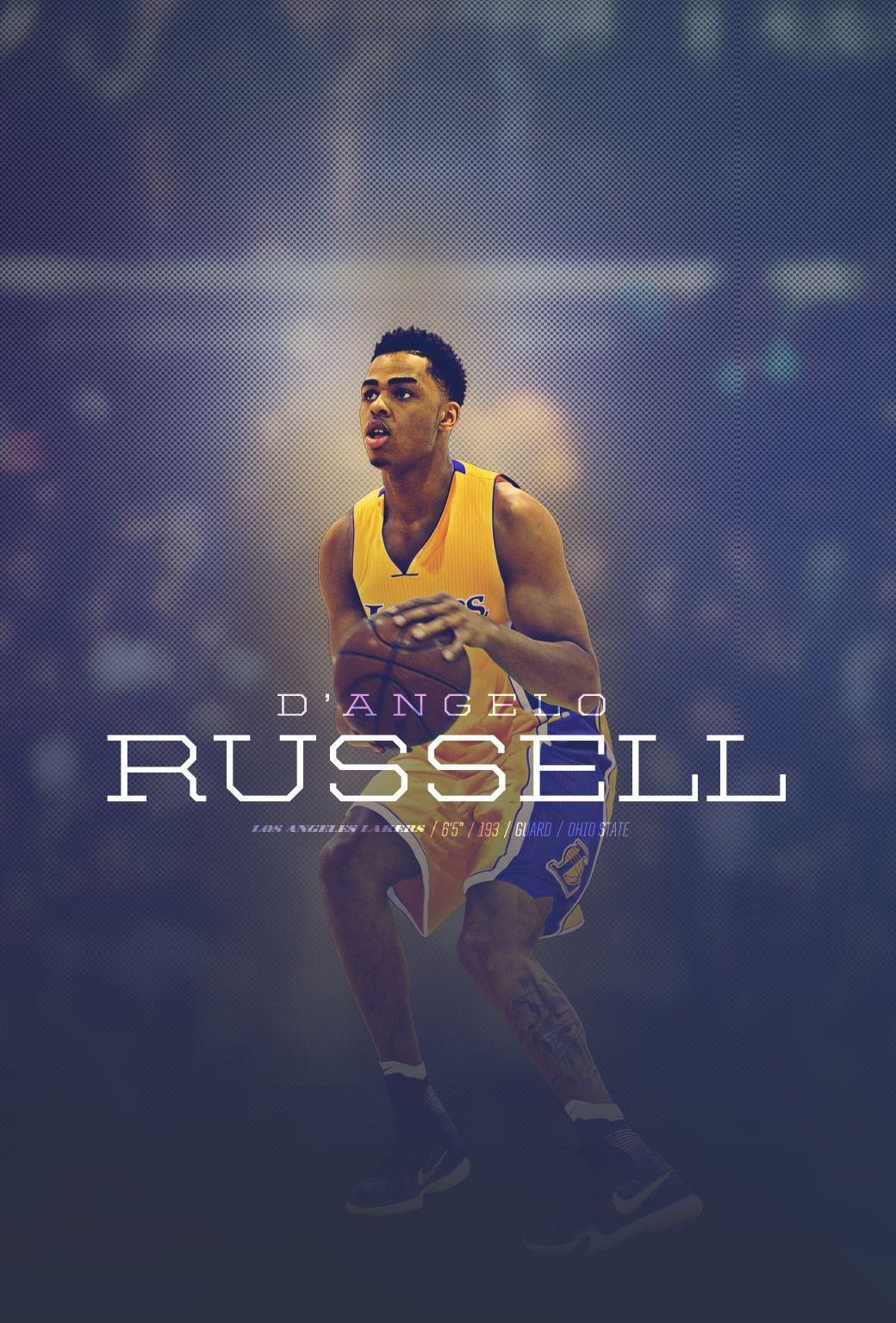 1040x1540 D'Angelo Russell Wallpaper, Phone