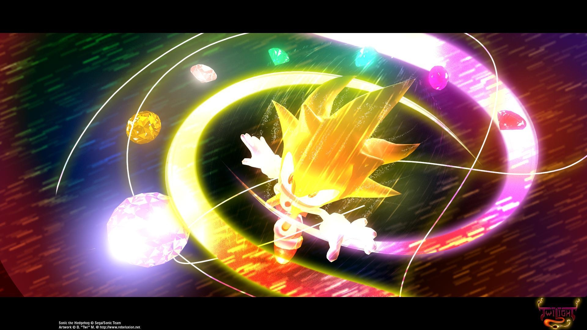 1920x1080 Super Sonic Desktop Background Wallpaper 7447, Desktop