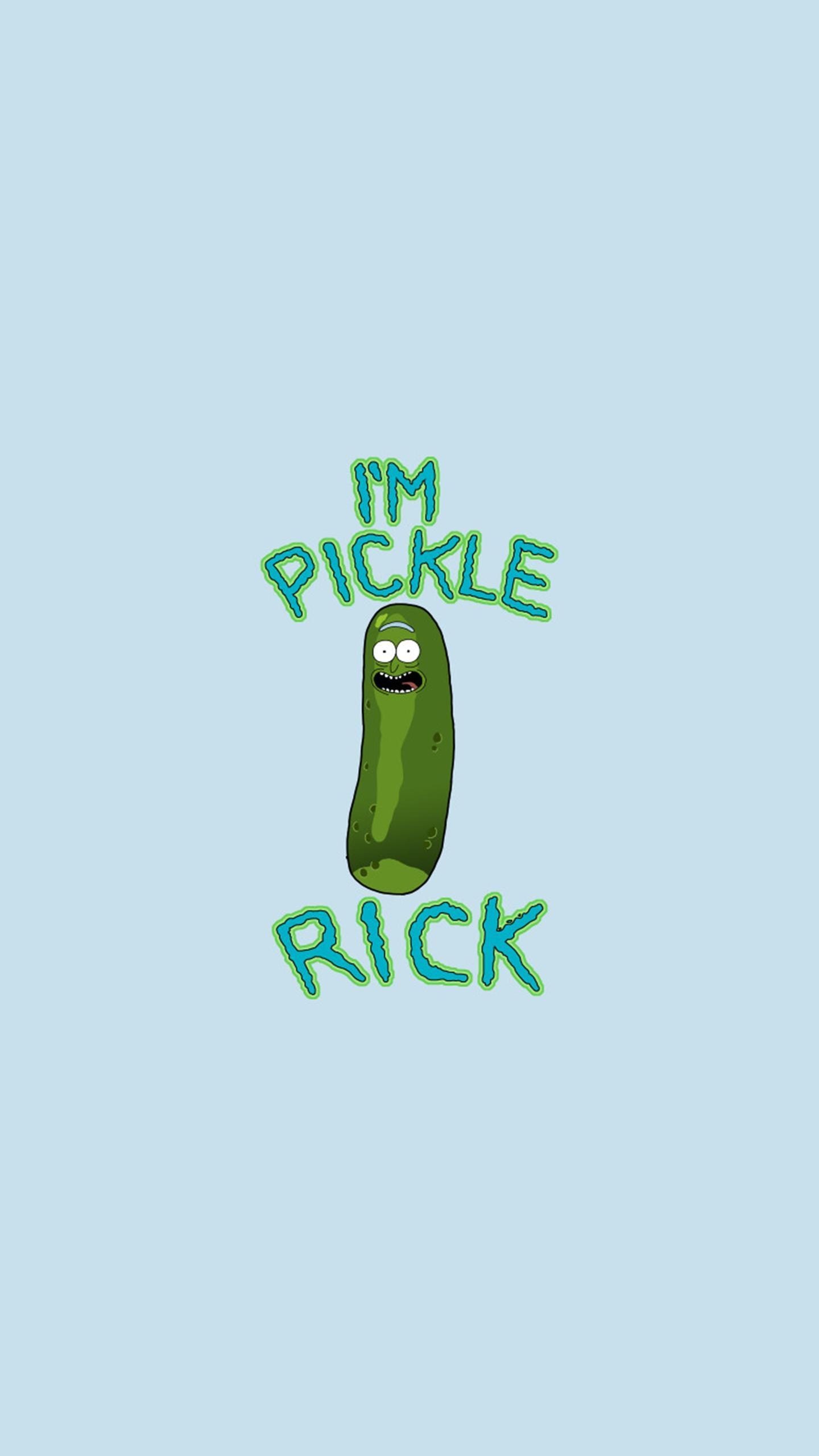 1440x2560 Pickle Rick Wallpaper for Mobile Phone, Phone