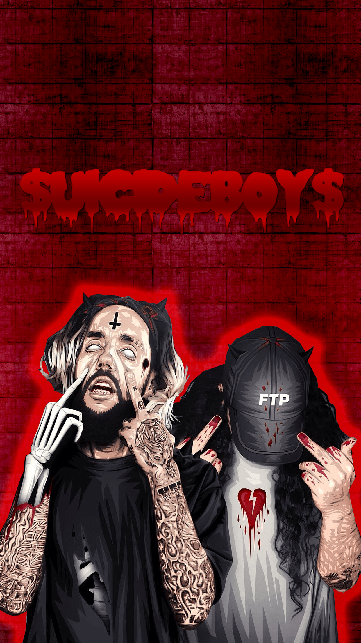 1250x2210 iPhone Wallpaper Uicideboy Wallpaper, Phone