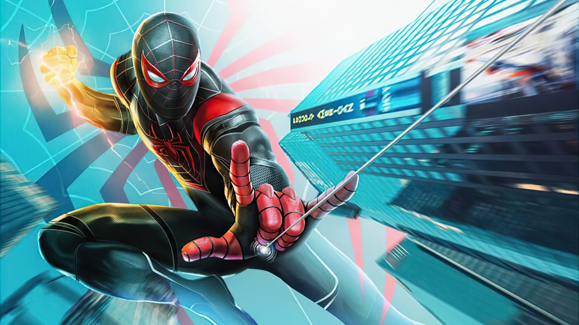 1920x1080 Spider Man Miles Morales Wallpapermydesktopwalls.com, Desktop