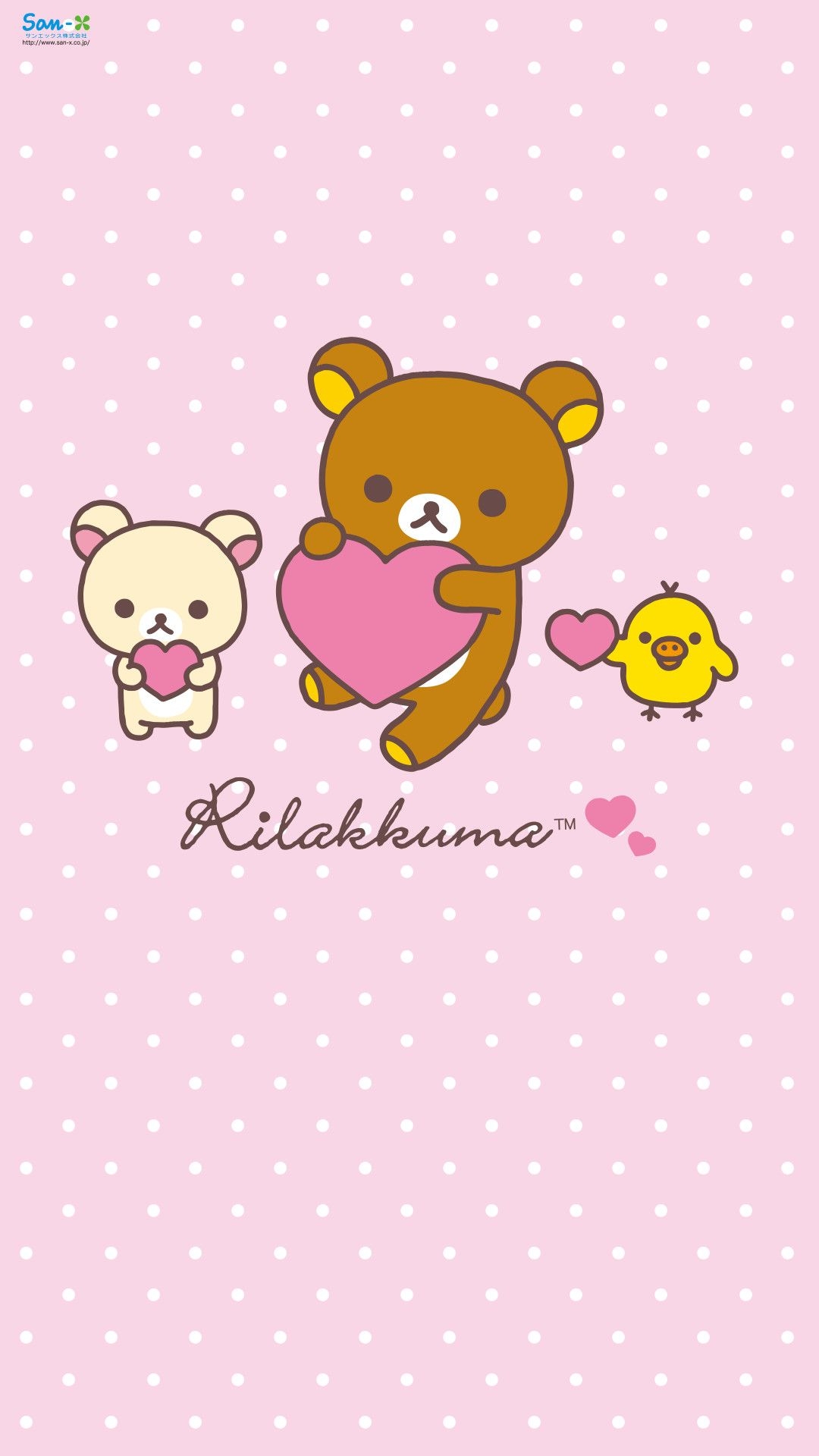 1080x1920 Rilakkuma iPhone Wallpaper, Phone