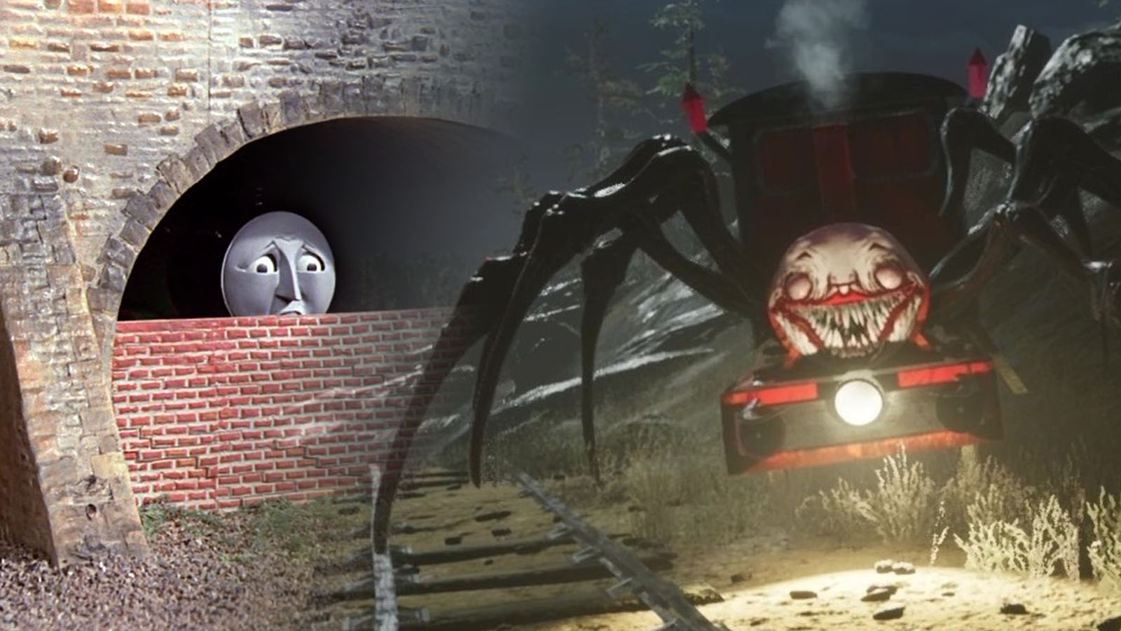 1600x900 You Have To Escape An Evil Train In Choo Choo Charles, Desktop