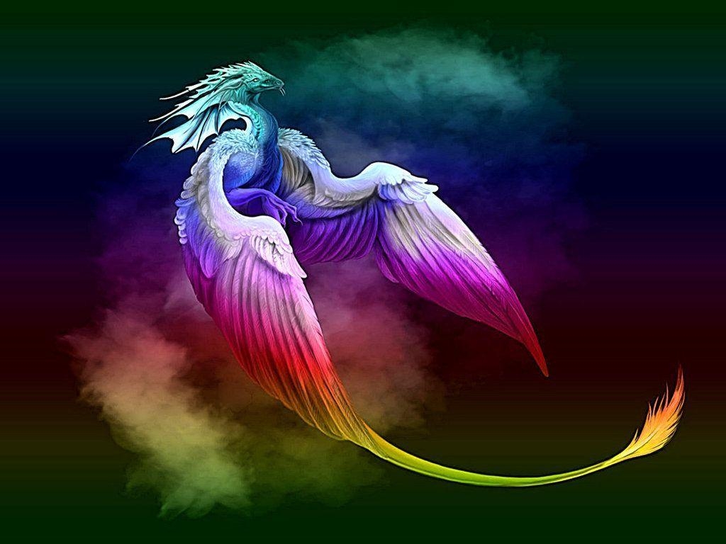 1030x770 Rainbow Dragon Wallpaper Free Rainbow Dragon, Desktop