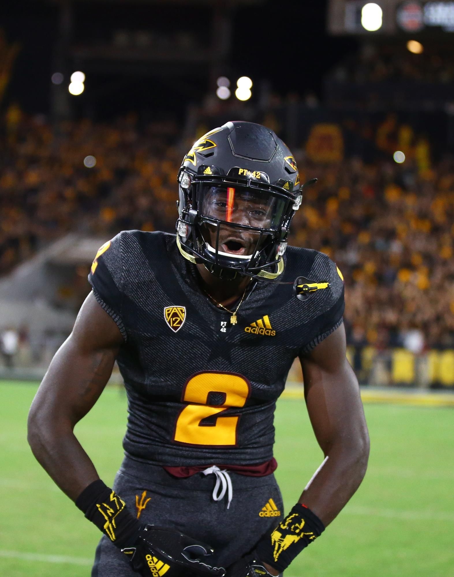 1580x2000 BRANDON AIYUK FOOTBALL ARIZONA STATE UNIVERSITY ATHLETICS. Football, College football uniforms, Football uniforms, Phone