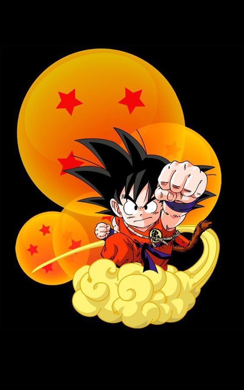 800x1280 Kid Goku Wallpaper. Dragon ball wallpaper, Dragon ball z, Anime dragon ball, Phone