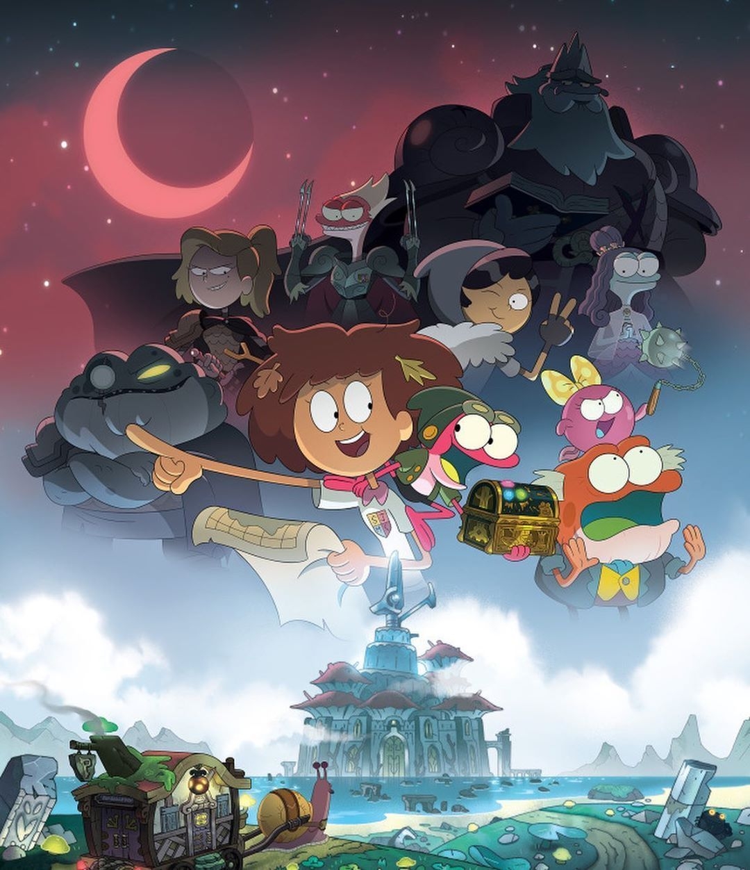 1080x1260 AMPHIBIA SEASON 2 POSTER!! Season 2 debuts on July 11th! It was also renewed for a third season!. Cartoon fan, Cartoon, Character inspiration, Phone