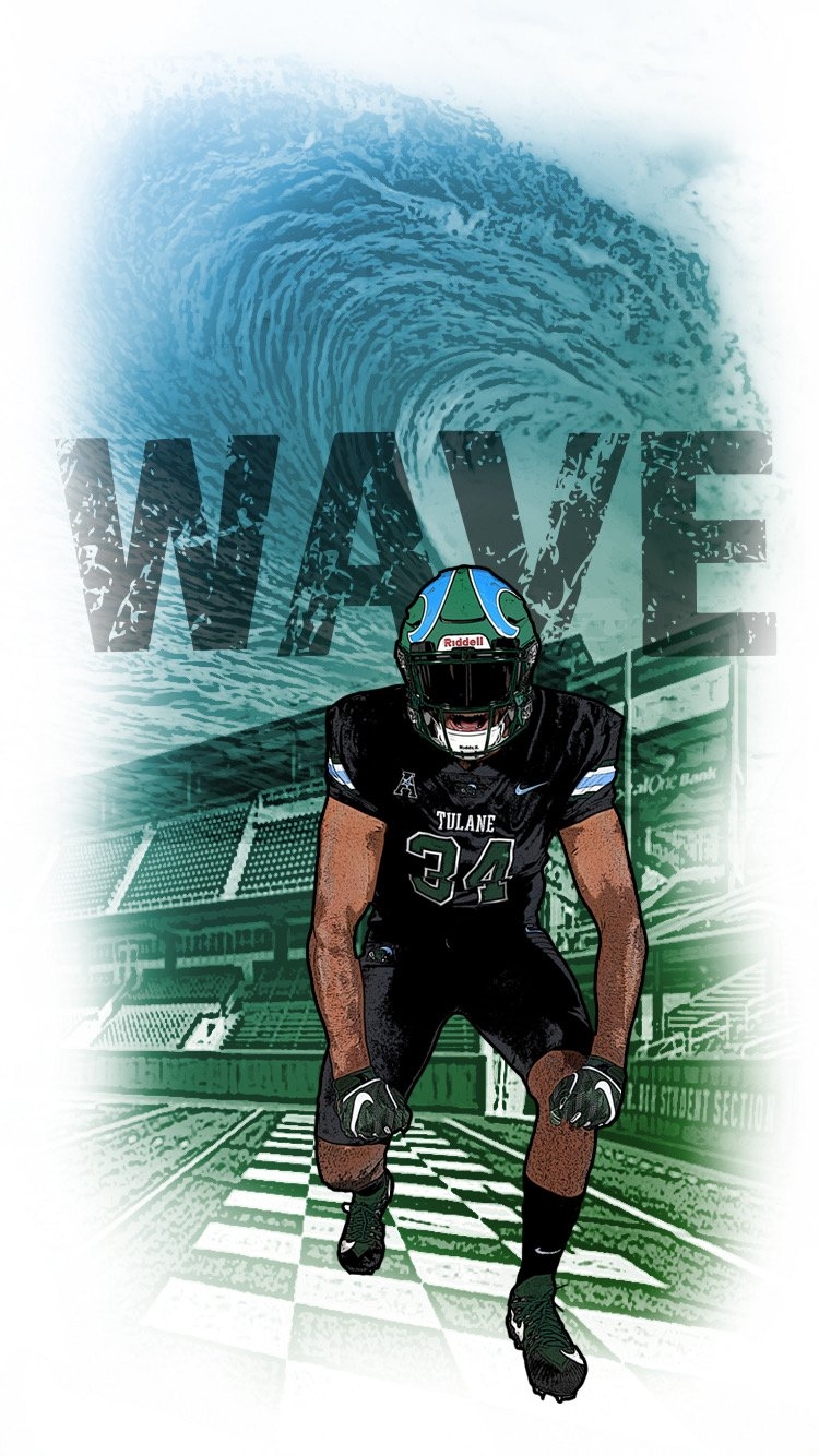 750x1340 Tulane Football Wednesdays, we wear new wallpaper. 1. HOLD ⬇️ 2. SAVE, Phone