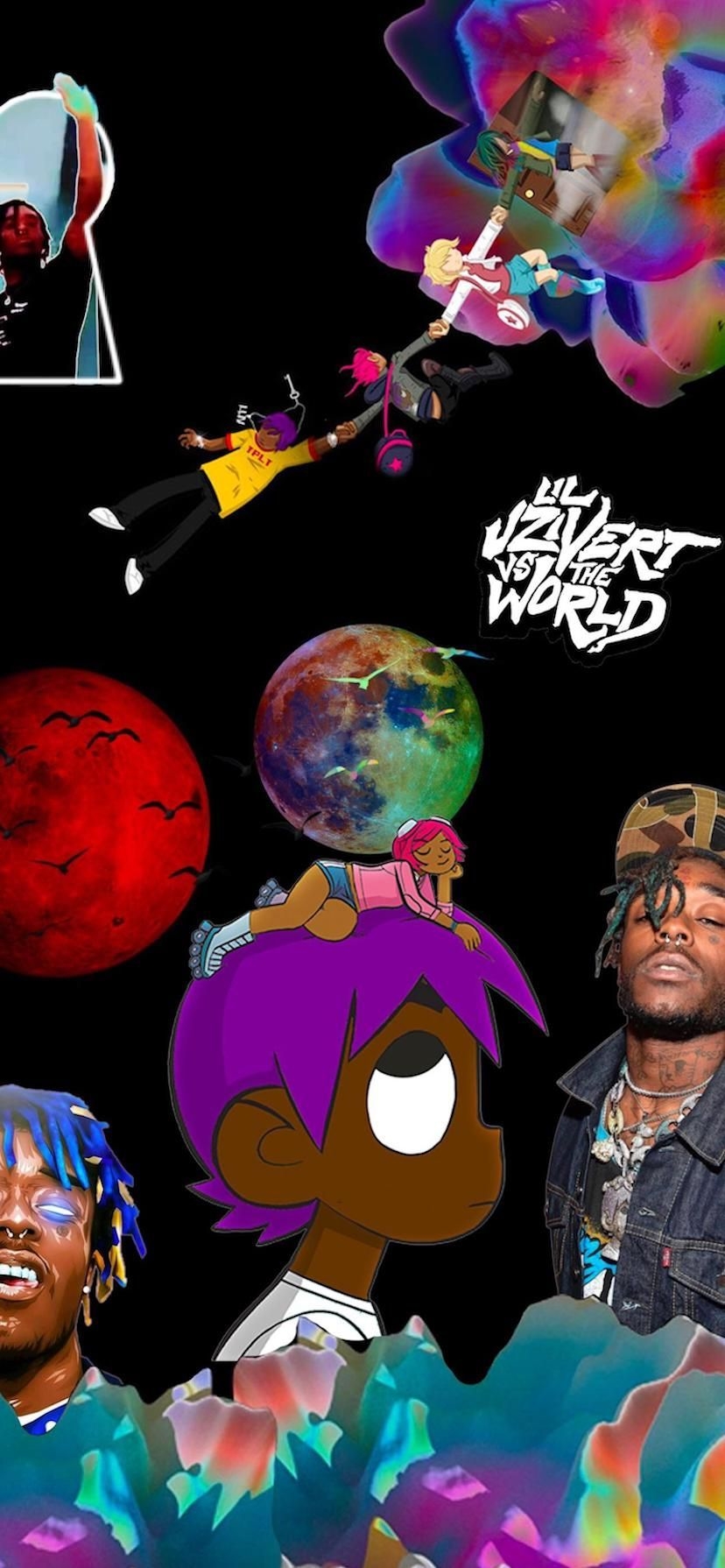 830x1790 L U V i s i o n Uzi Vert wallpaper, Phone