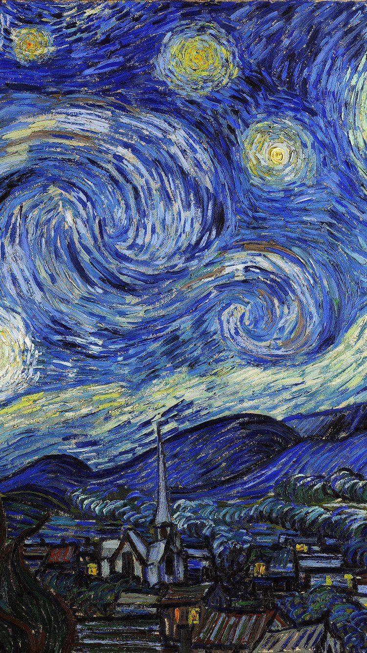 750x1340 Vincent Van Gogh iPhone Wallpaper Free Vincent Van, Phone