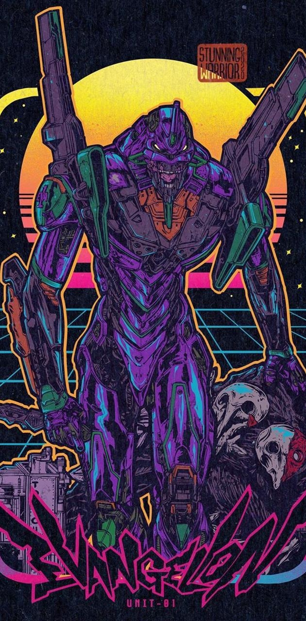 630x1280 Evangelion Unit 01 wallpaper, Phone