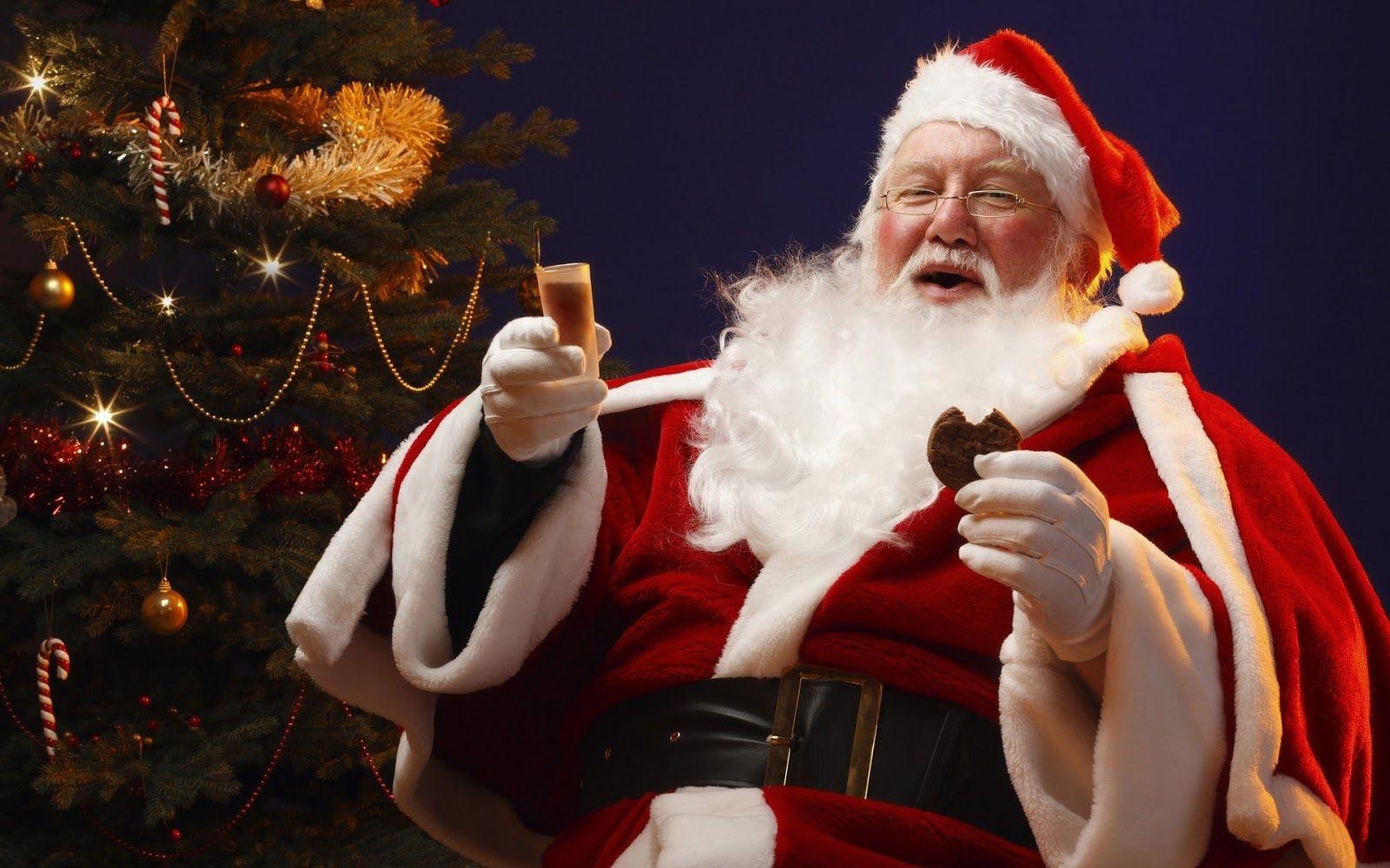 1600x1000 Free Download Merry Christmas Santa Claus Photo Image Picture, Desktop