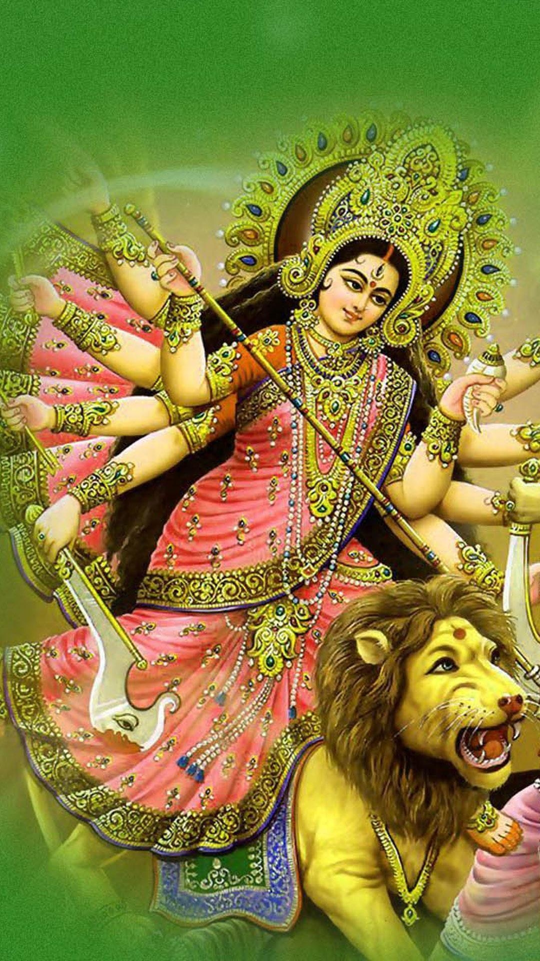 1080x1920 Maa Durga Wallpaper for Android, Phone