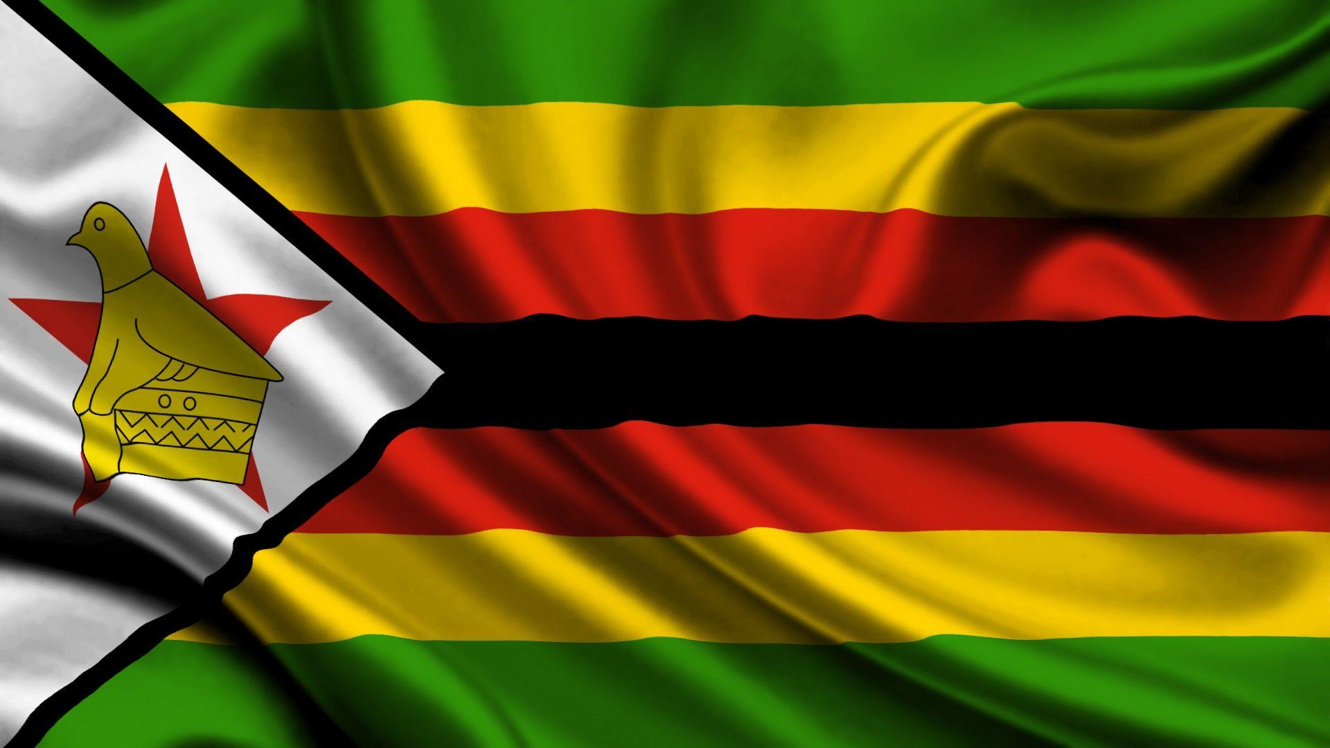 1920x1080 Flag of Zimbabwe HD Wallpaper, Desktop