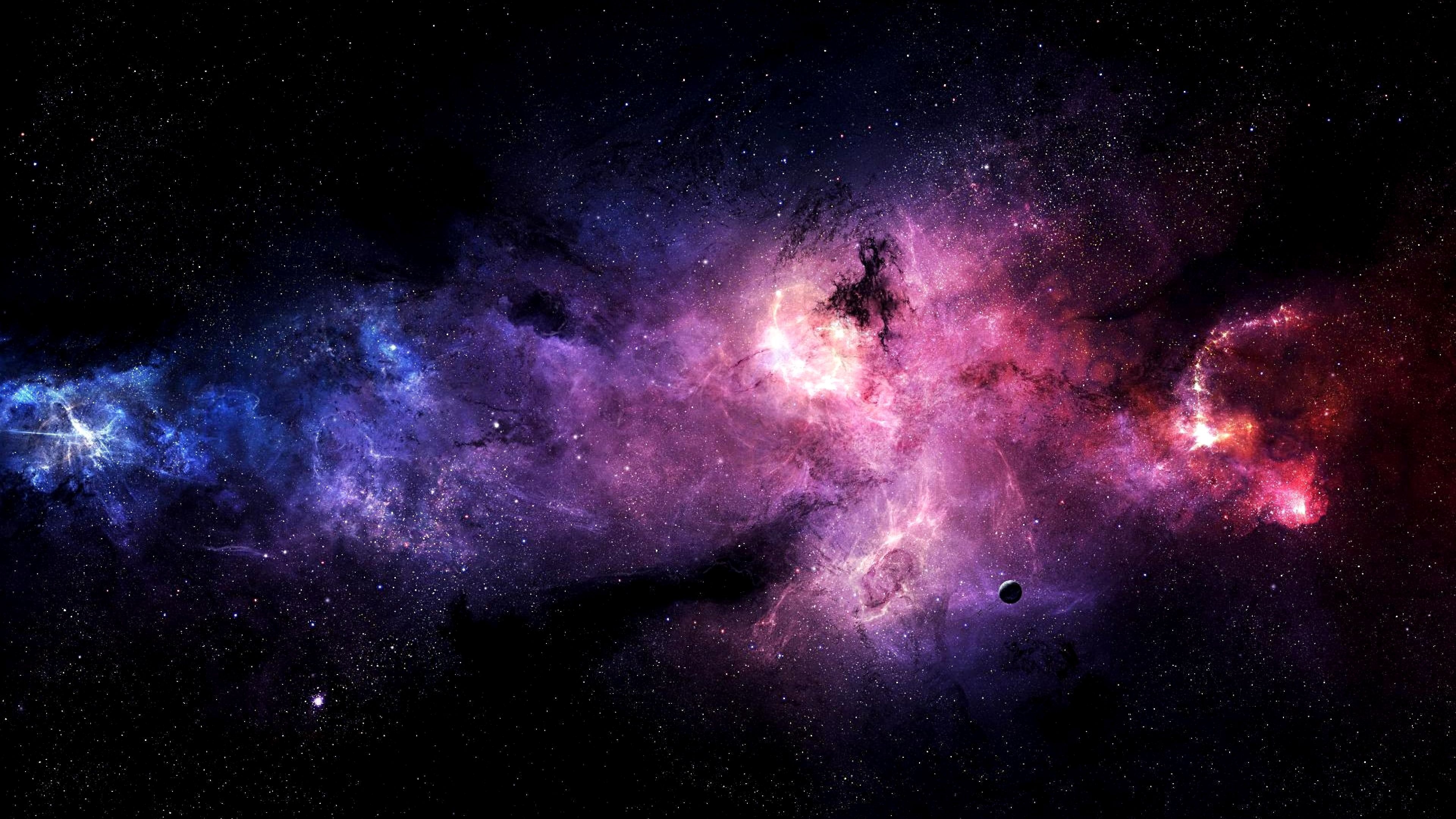 3840x2160 Wallpaper 4K Pc Universo Ideas. Purple galaxy wallpaper, HD galaxy wallpaper, Nebula wallpaper, Desktop