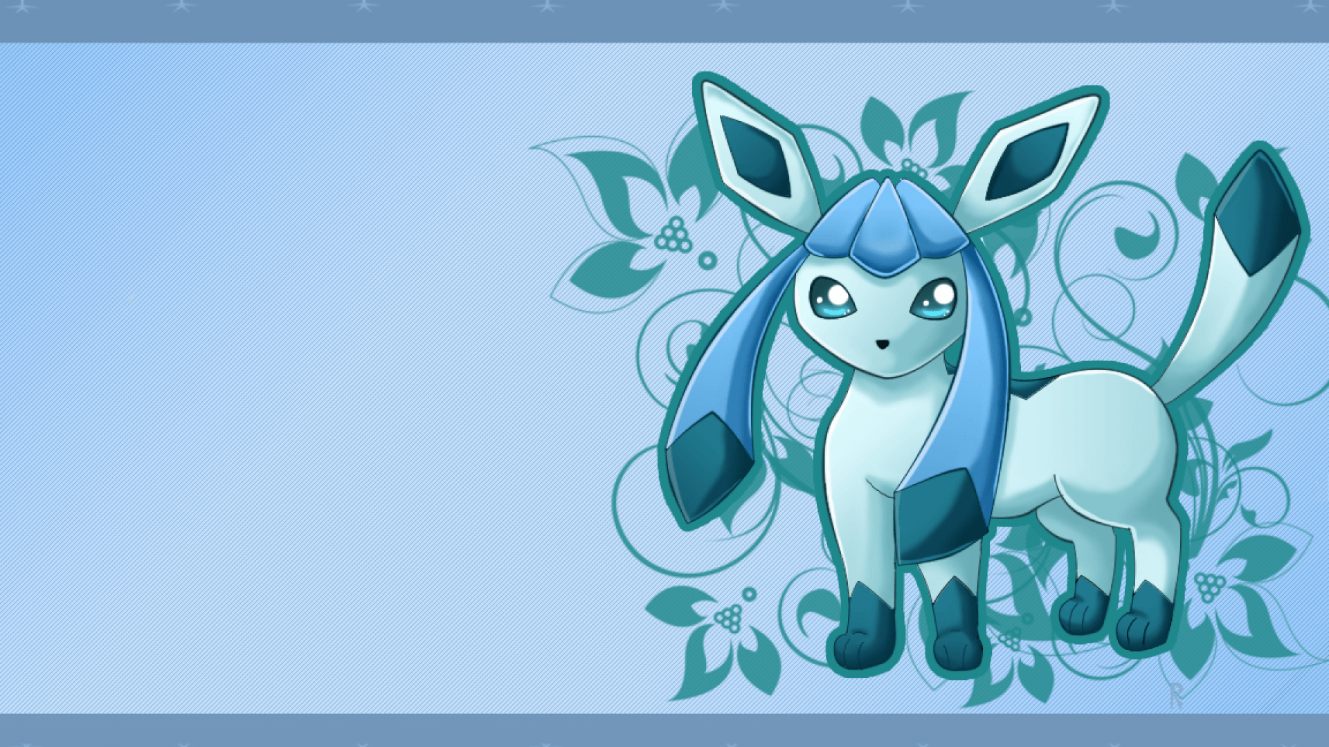 1920x1080 ScreenHeaven: Glaceon Pokemon desktop and mobile background, Desktop