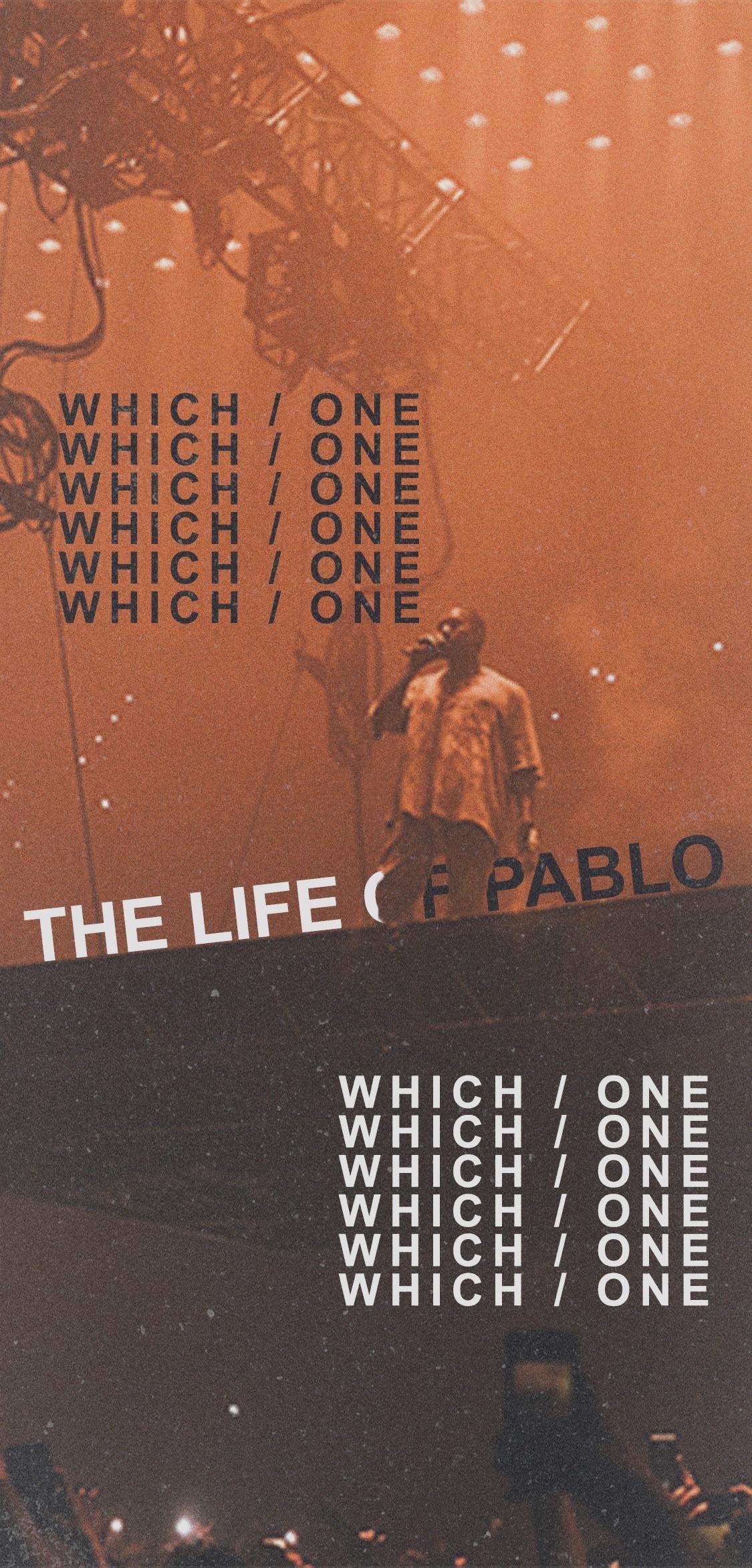 1130x2350 THE LIFE OF PABLO WALLPAPER, Phone