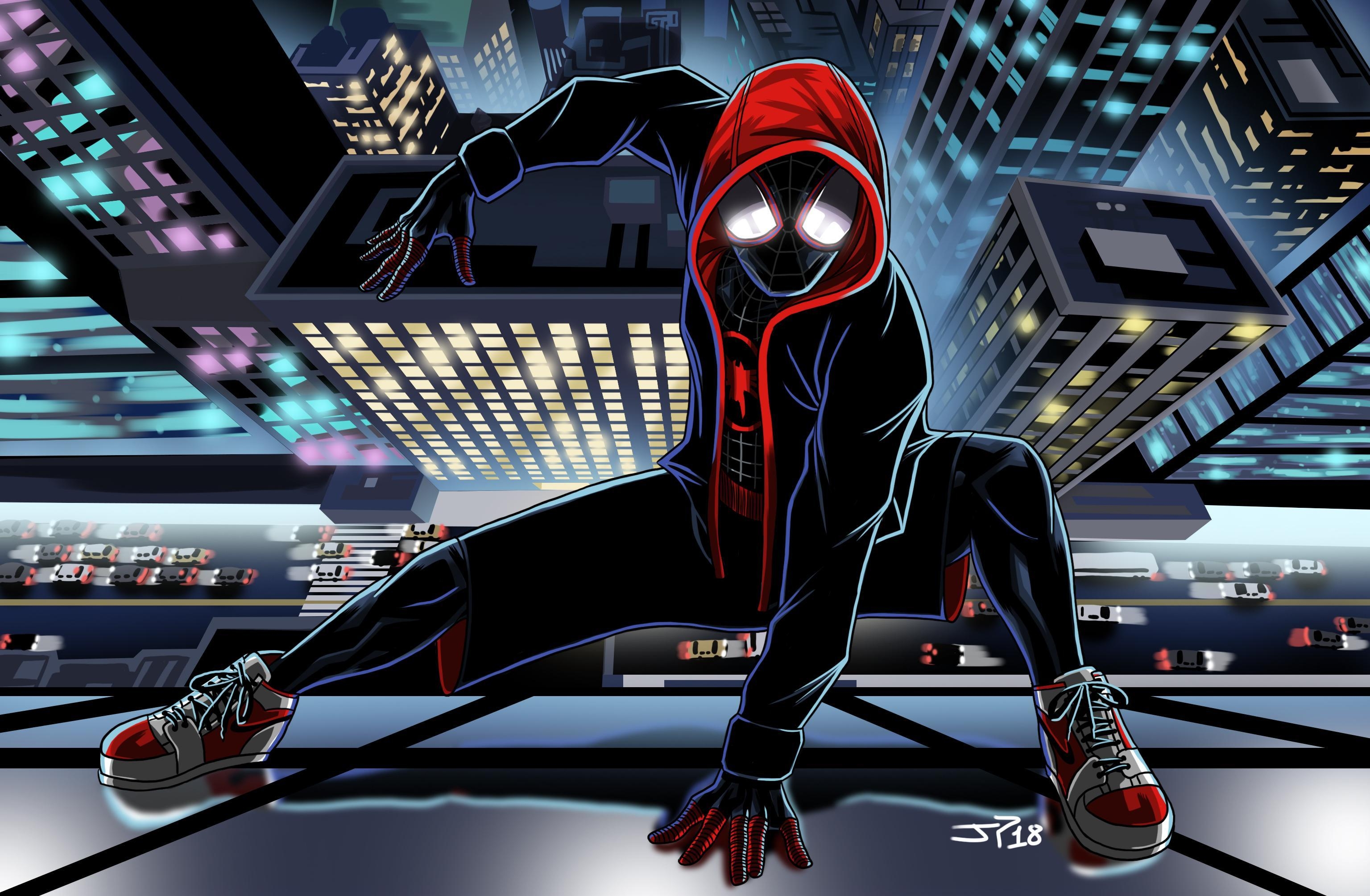 3080x2010 #Miles Morales, #Spider Man, #Marvel Comics, Desktop