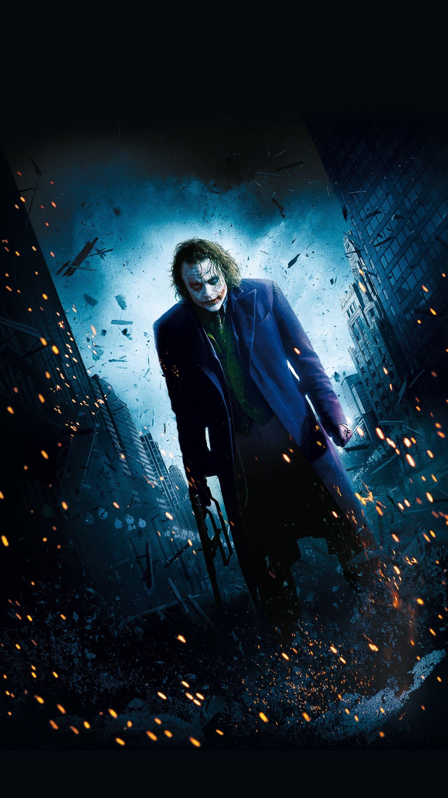 1540x2740 The Dark Knight (2008) Phone Wallpaper. The Joker. Joker, Phone