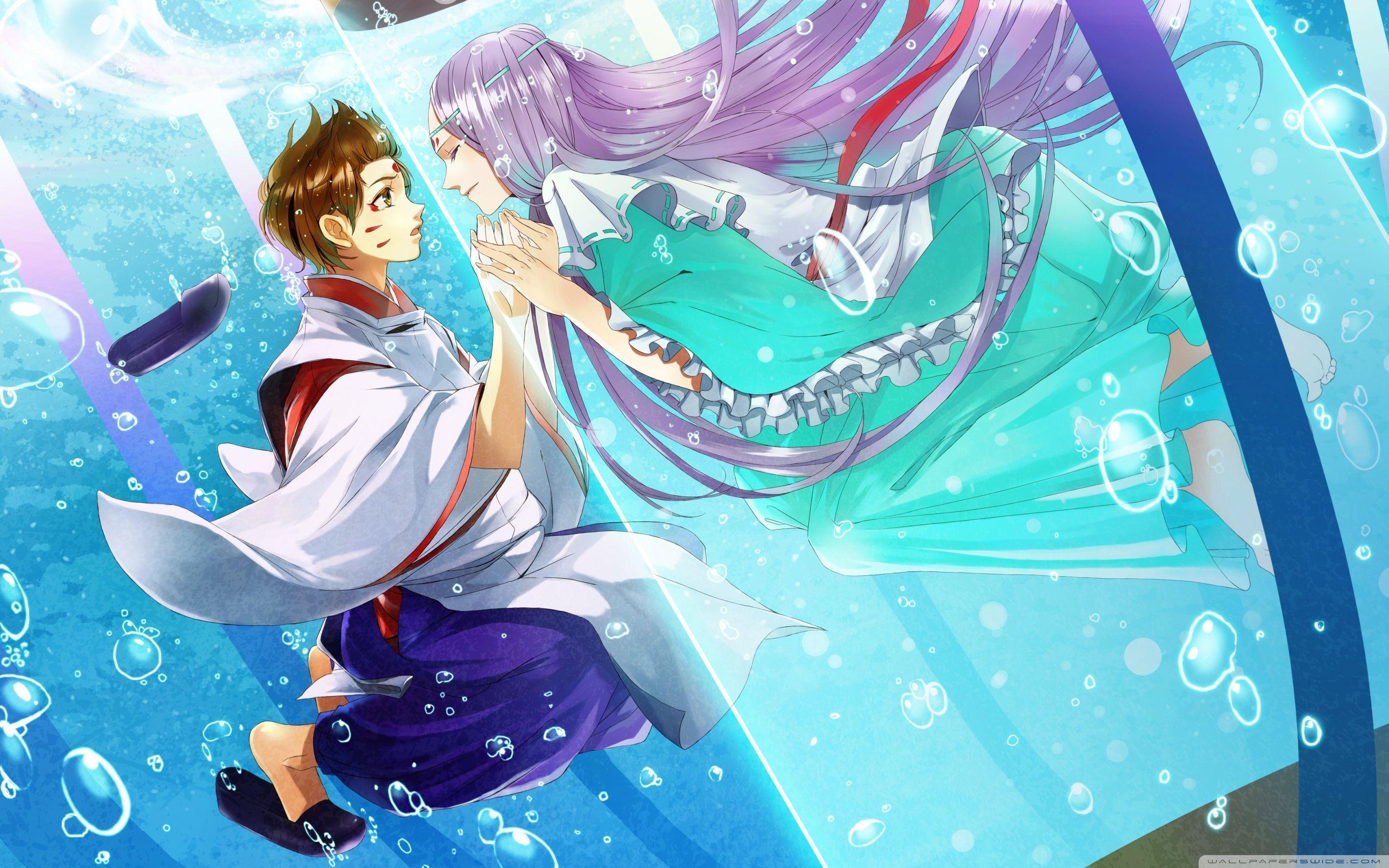 2880x1800 Anime Couple HD desktop wallpaper, Widescreen, High Definition, Desktop