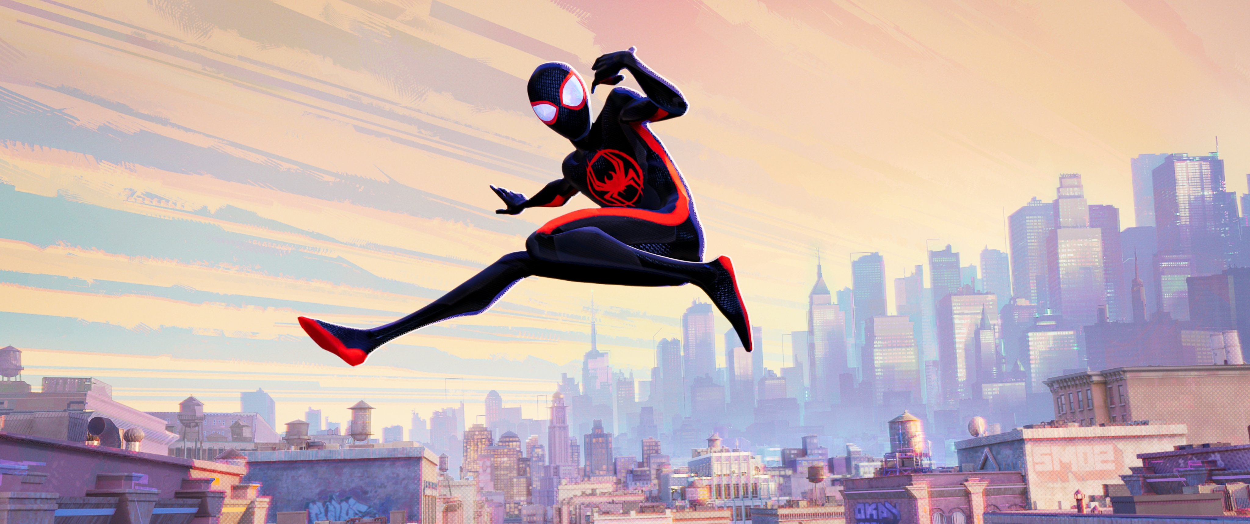 4100x1720 Spider Man: Across The Spider Verse HD Wallpaper And Background, Dual Screen