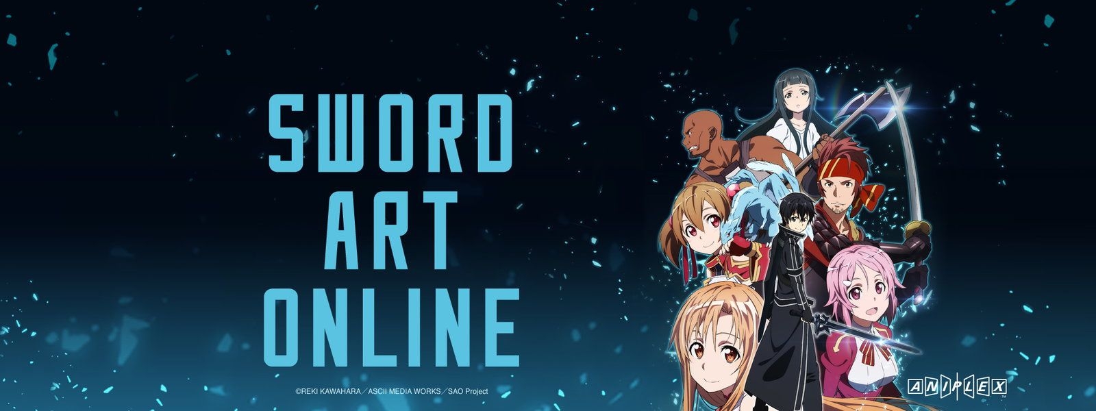 1600x600 Sword Art Online, Dual Screen