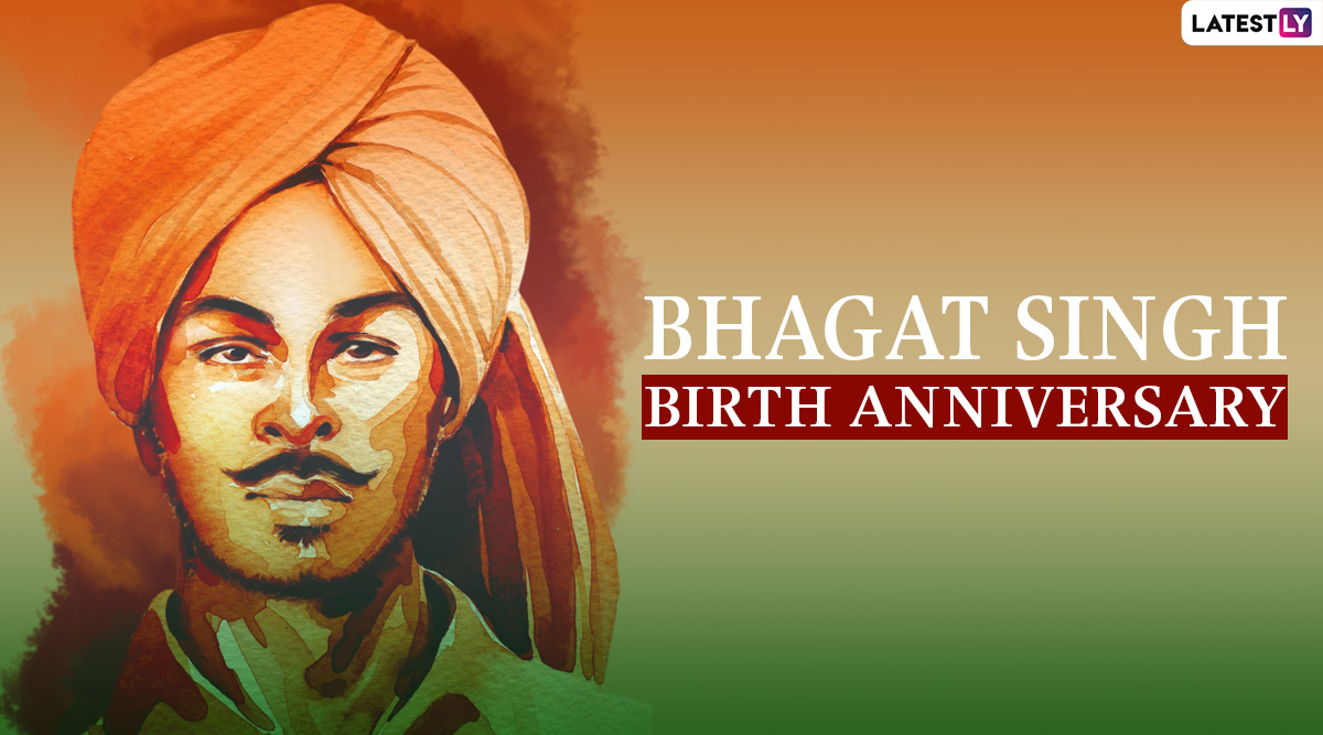 1200x670 Bhagat Singh Birth Anniversary HD Image, Wallpaper, Pics & Quotes: Pay Tribute to the Freedom Fighter on 113th Birth Anniversary with Greetings, Wishes and GIFs, Desktop