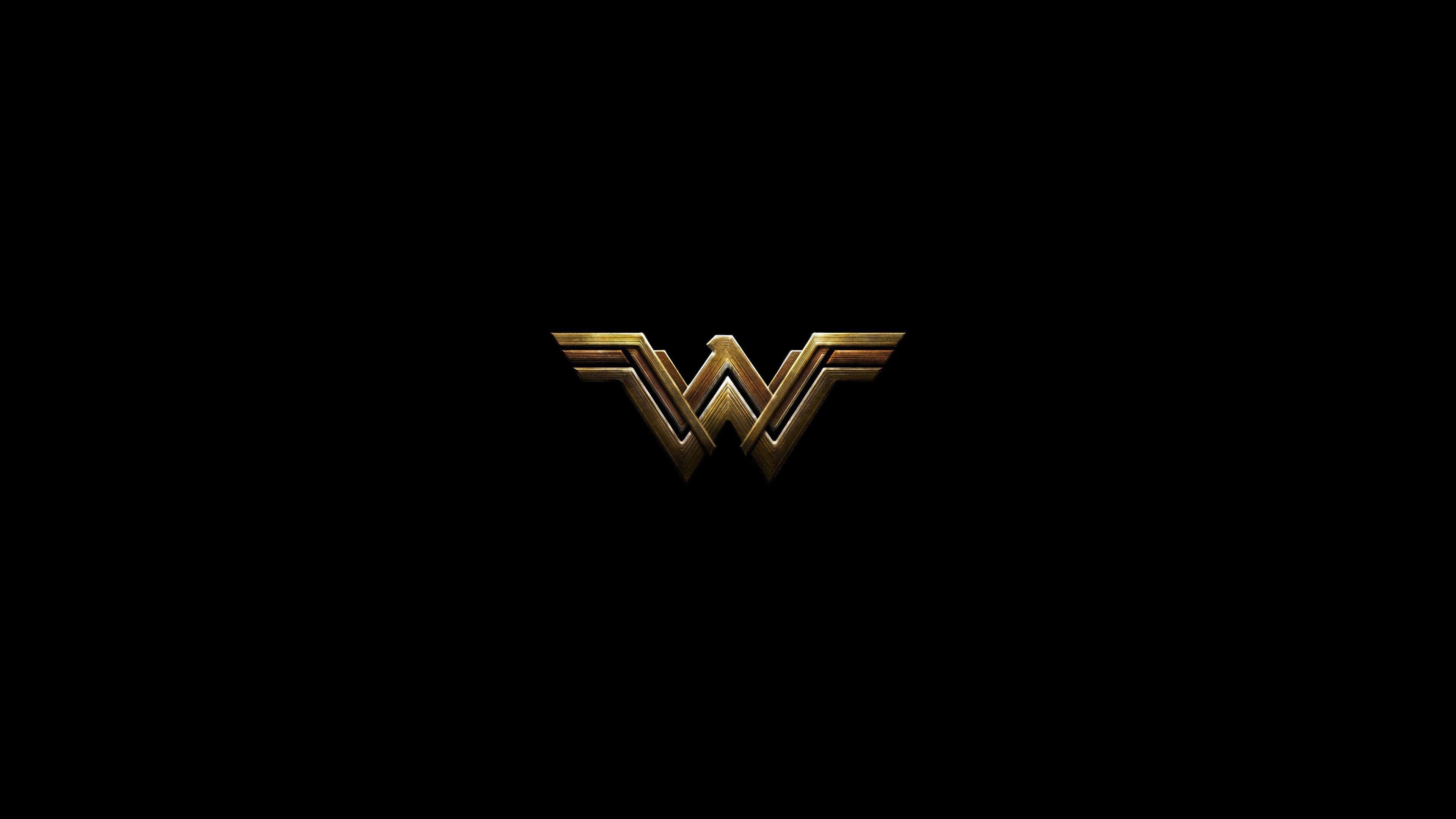 3840x2160 Wonder Woman Dark Logo 4k, HD Superheroes, 4k Wallpaper, Image, Desktop