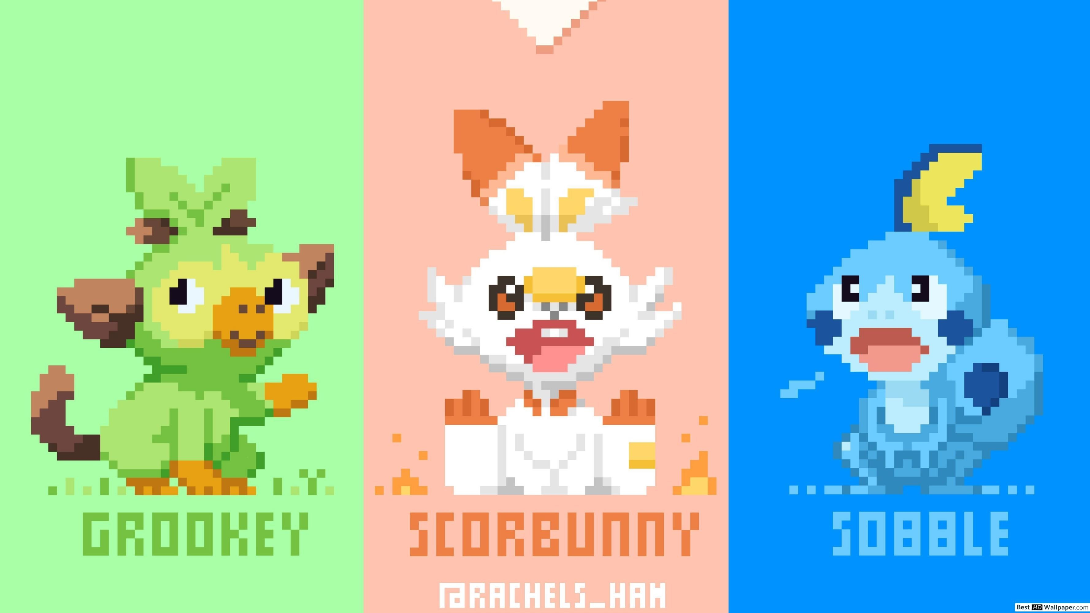 3560x2000 Pokemon Sword And Shield, Scorbunny & Sobble (Pokemon) HD, Desktop