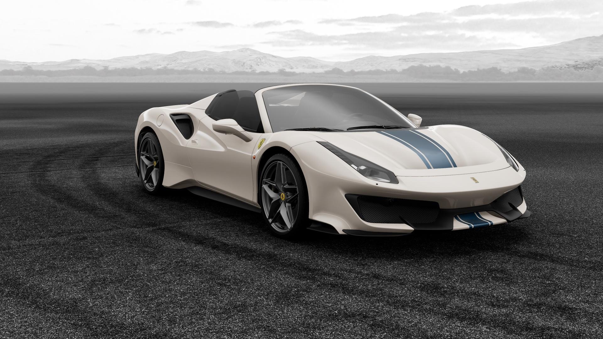 1920x1080 Ferrari 488 Pista Spider Configurator. Ferrari Official Car, Desktop