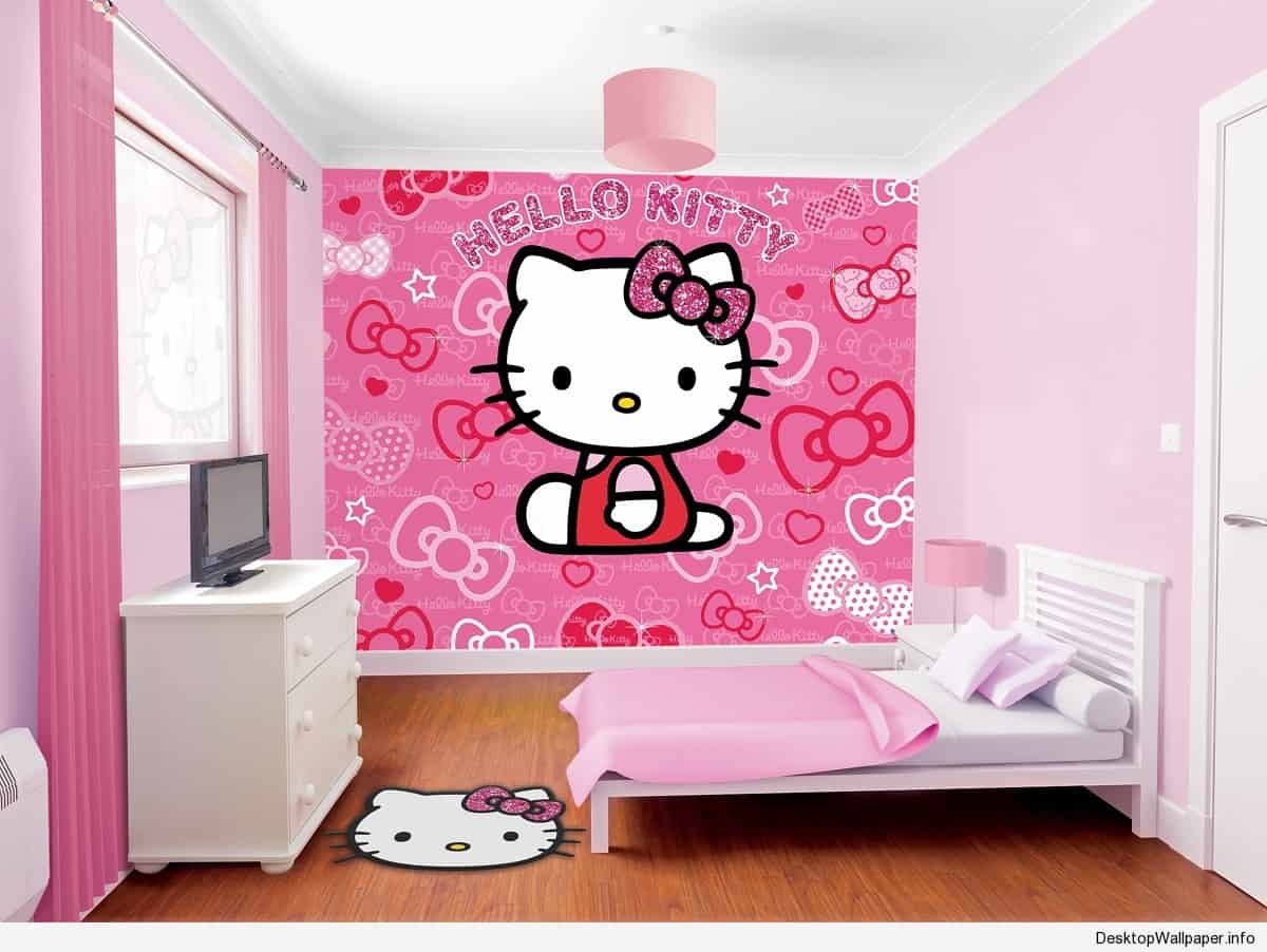 1200x910 hello kitty wallpaper pink and black, Desktop