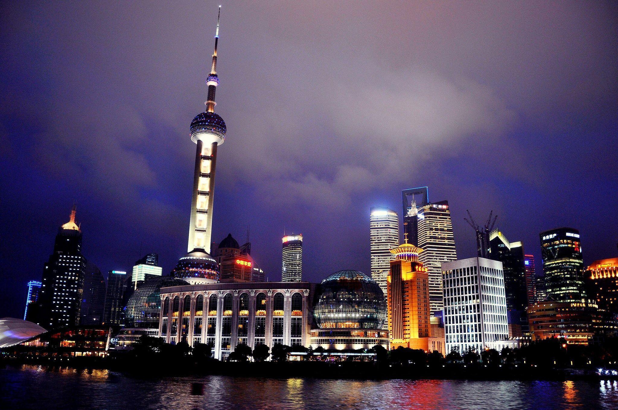 2050x1360 Shanghai HD Wallpaper, Desktop