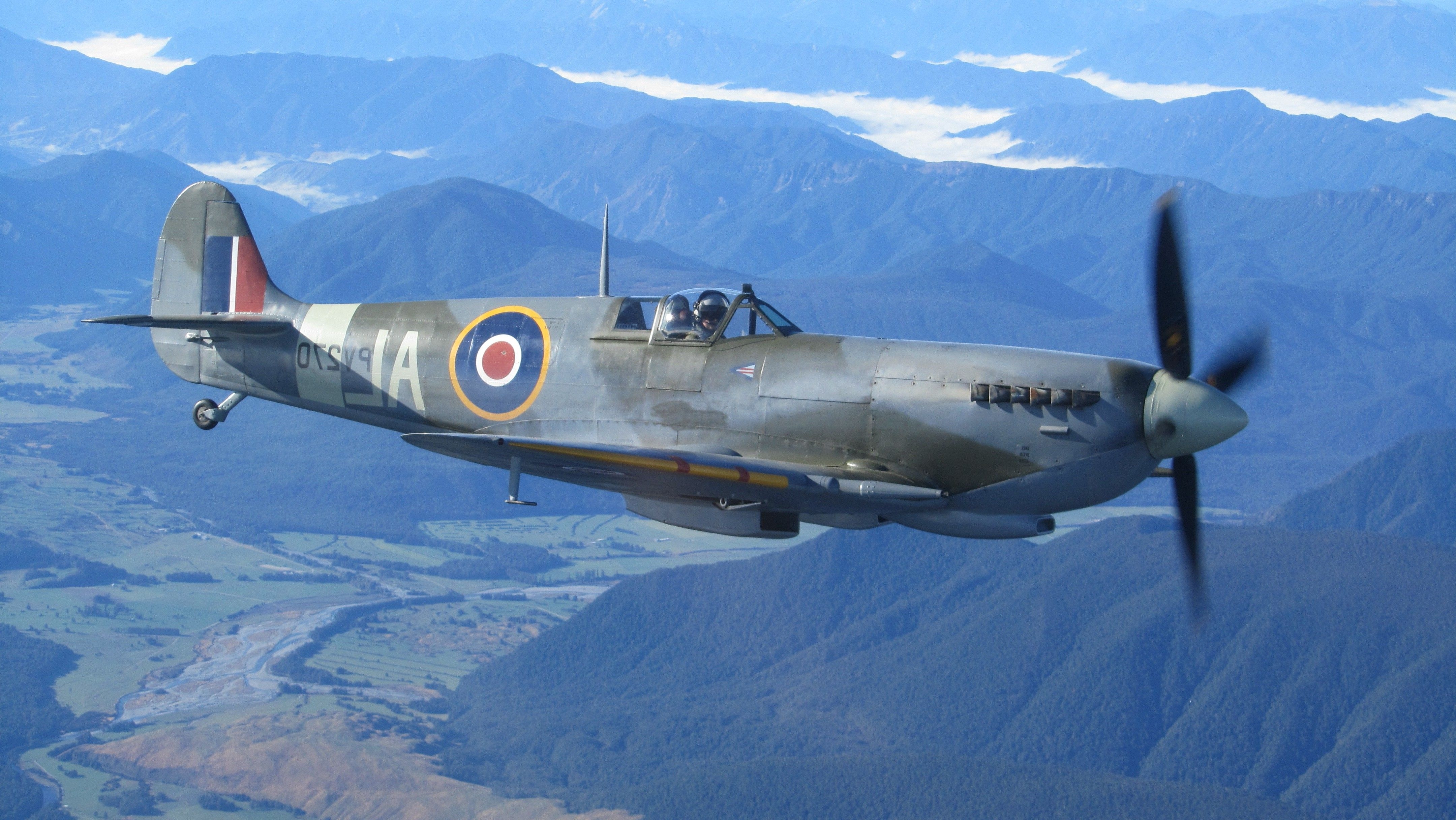 4320x2440 HD English fighter Supermarine Spitfire wallpaper English. HD, Desktop