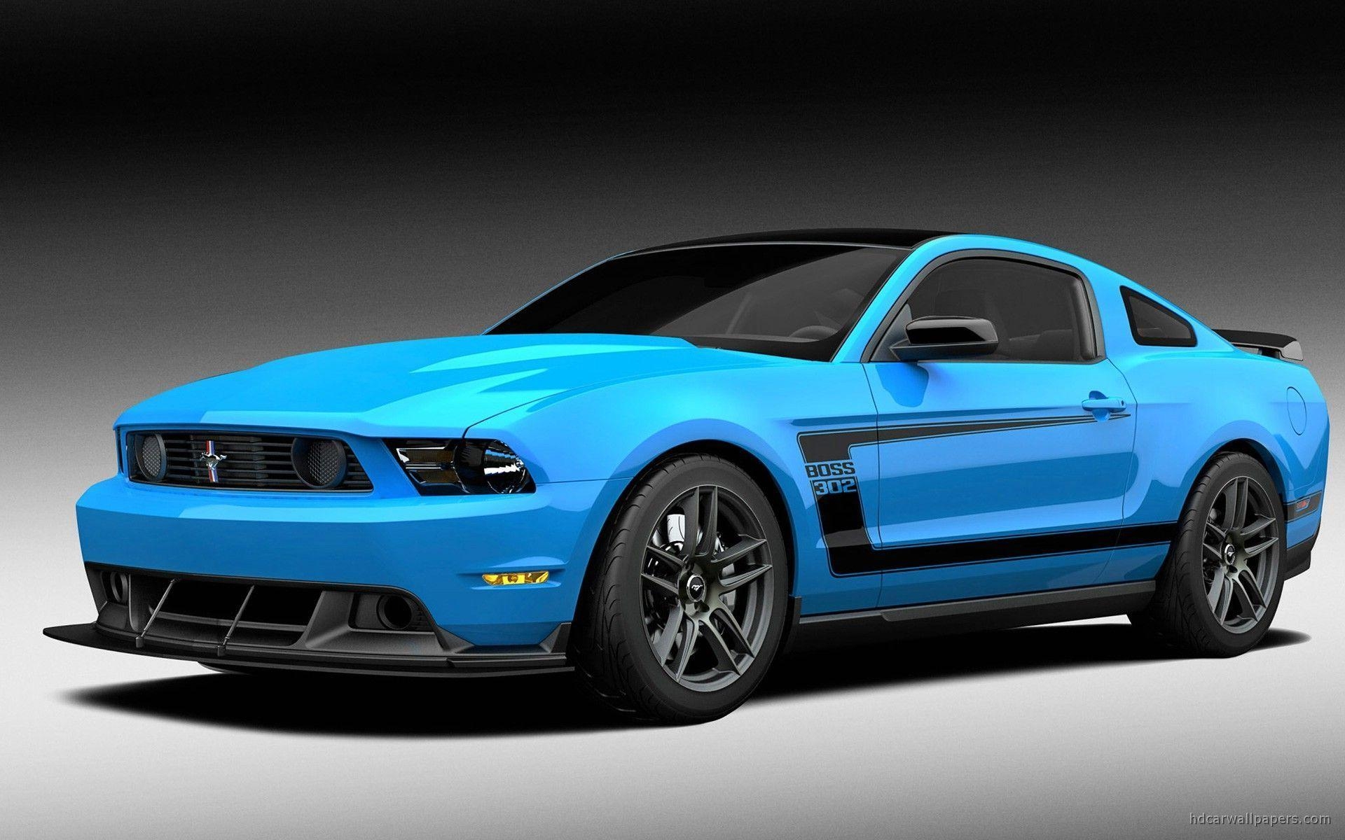 1920x1200 Blue 2012 Ford Mustang Boss Wallpaper. HD Car Wallpaper, Desktop